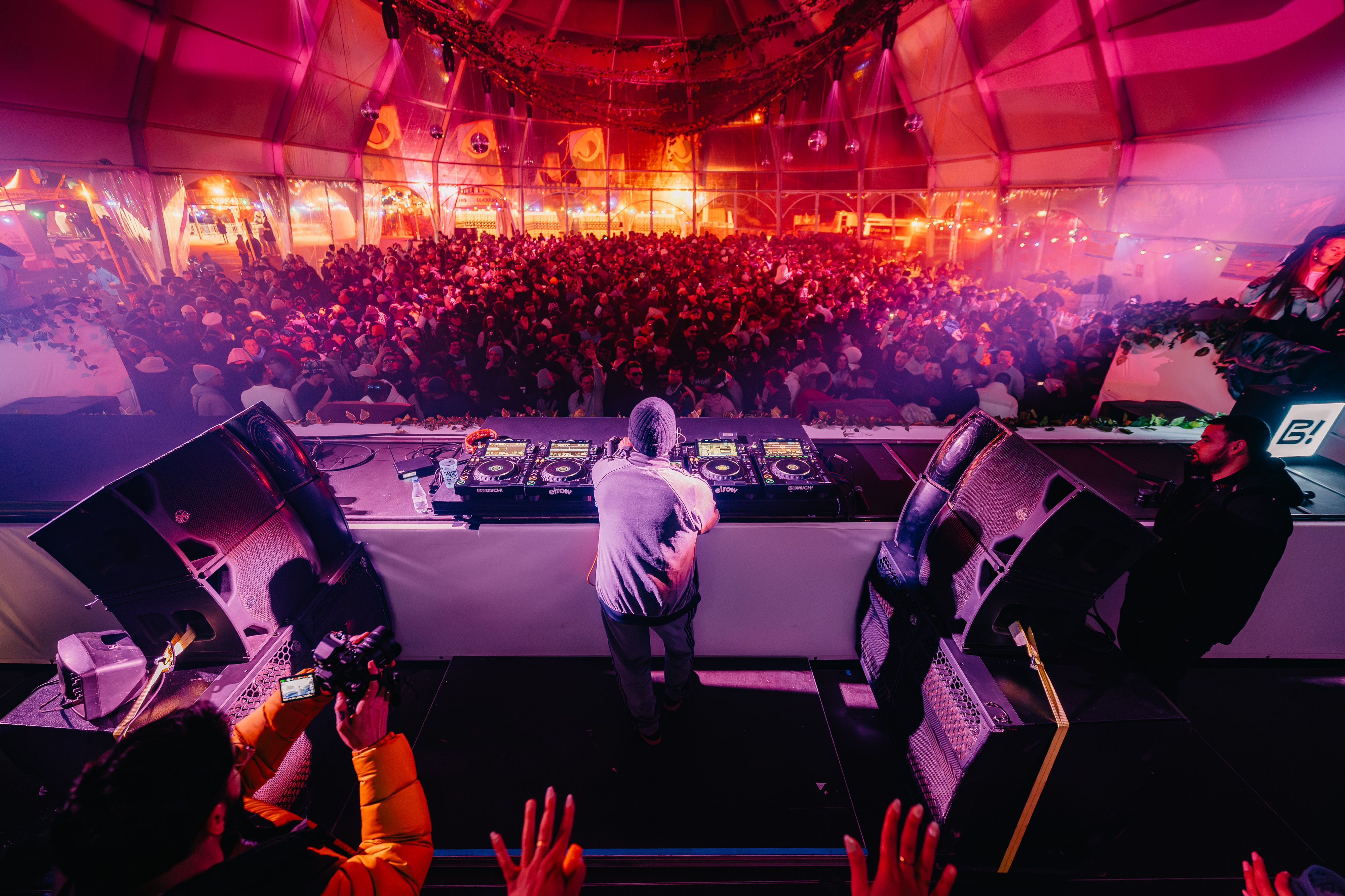 Imatge d'algun dels moments de l''Snowrow'.