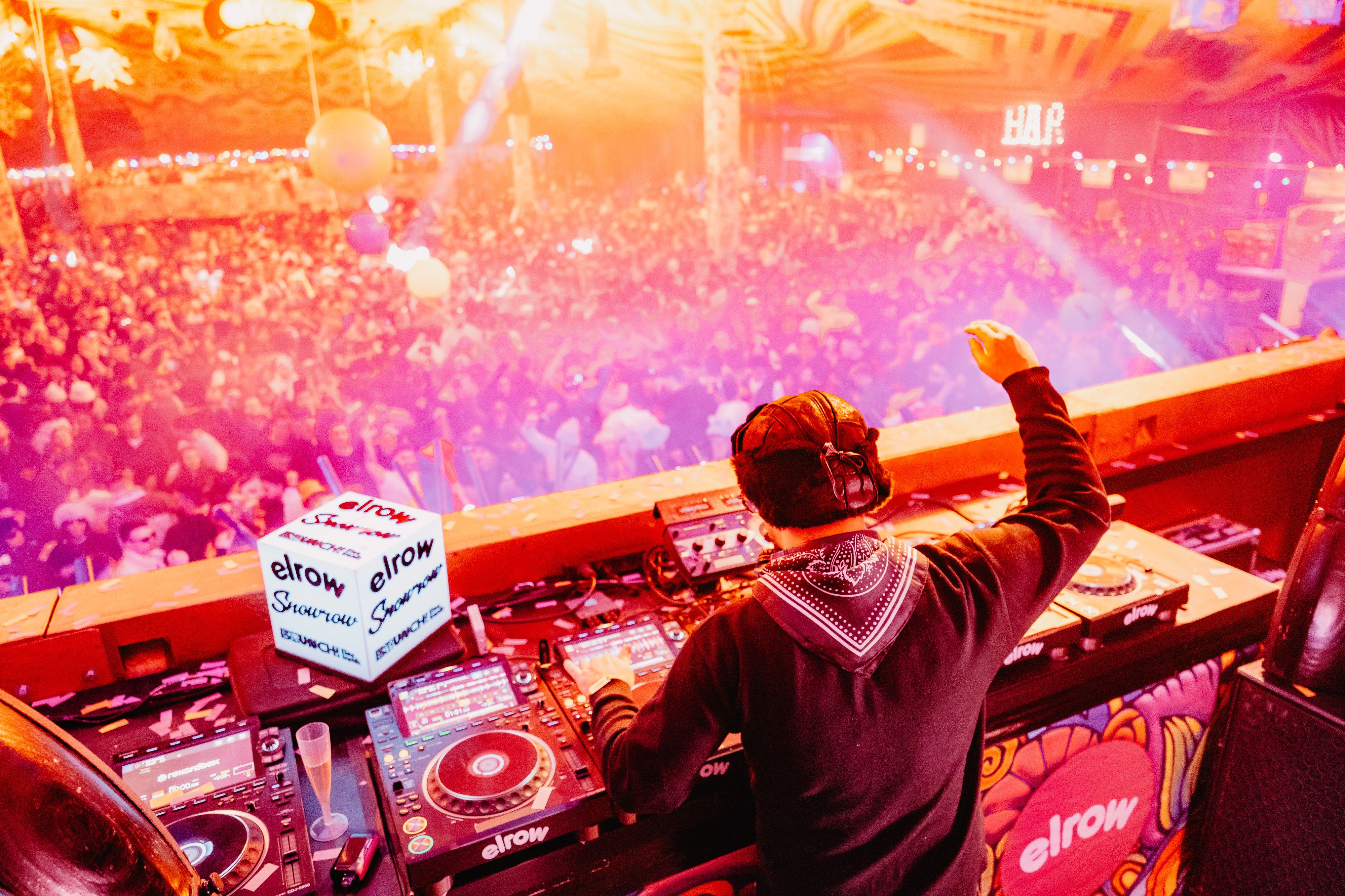 Imatge d'algun dels moments de l''Snowrow'.