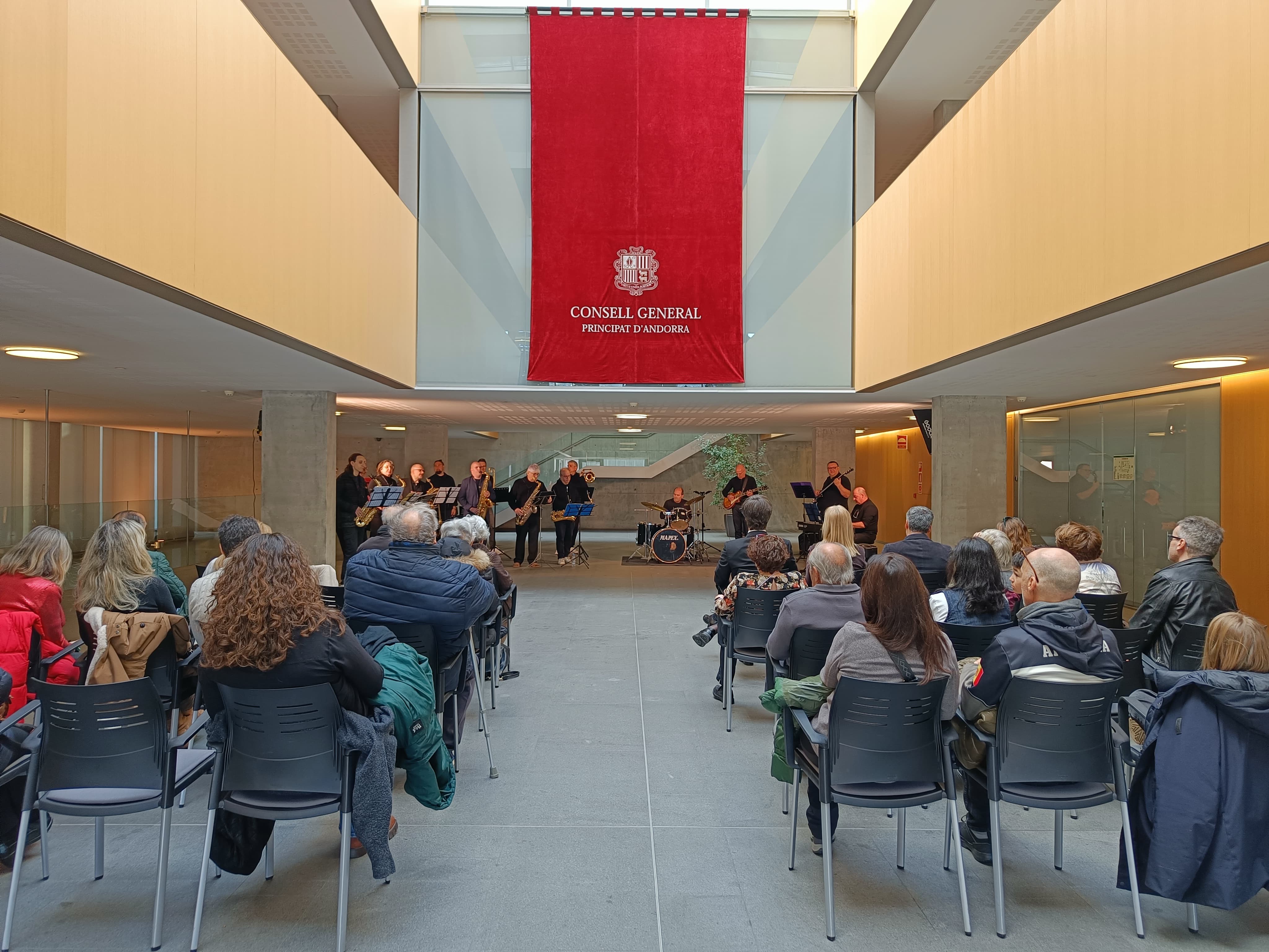 Concert de la Grossband. Concert de la Grossband.