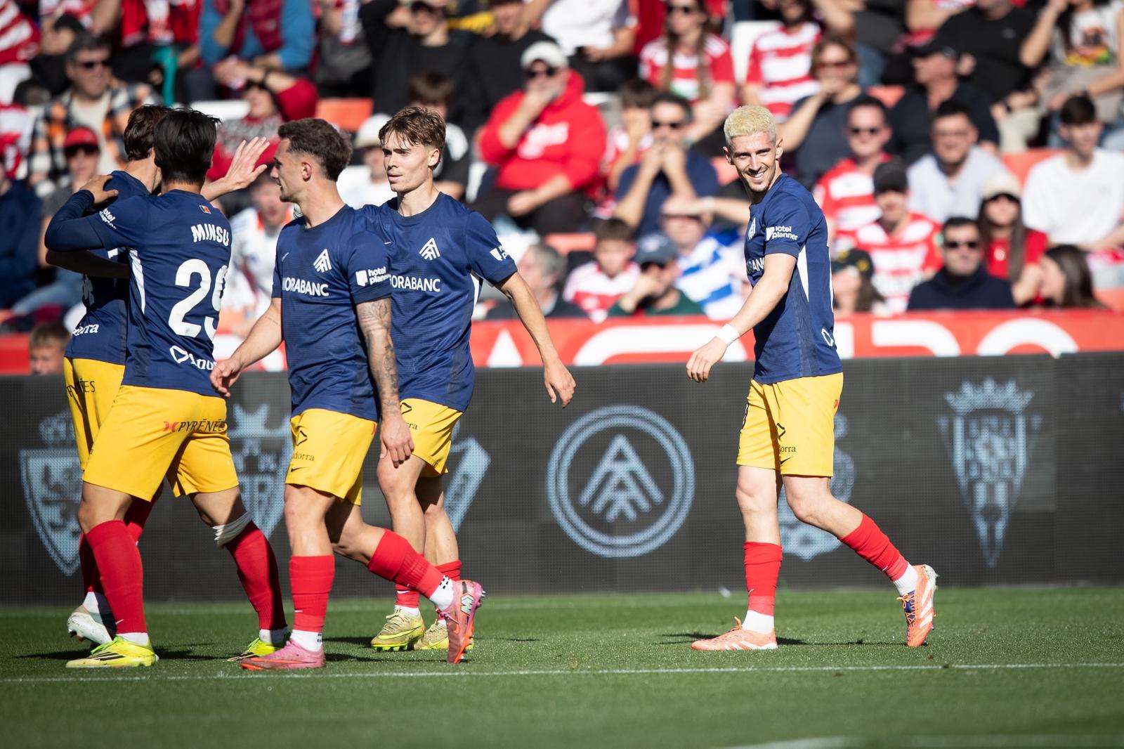 Imanol ha compensat ràpidament el seu rebuig amb un gran gol. Imanol ha compensat ràpidament el seu rebuig amb un gran gol.