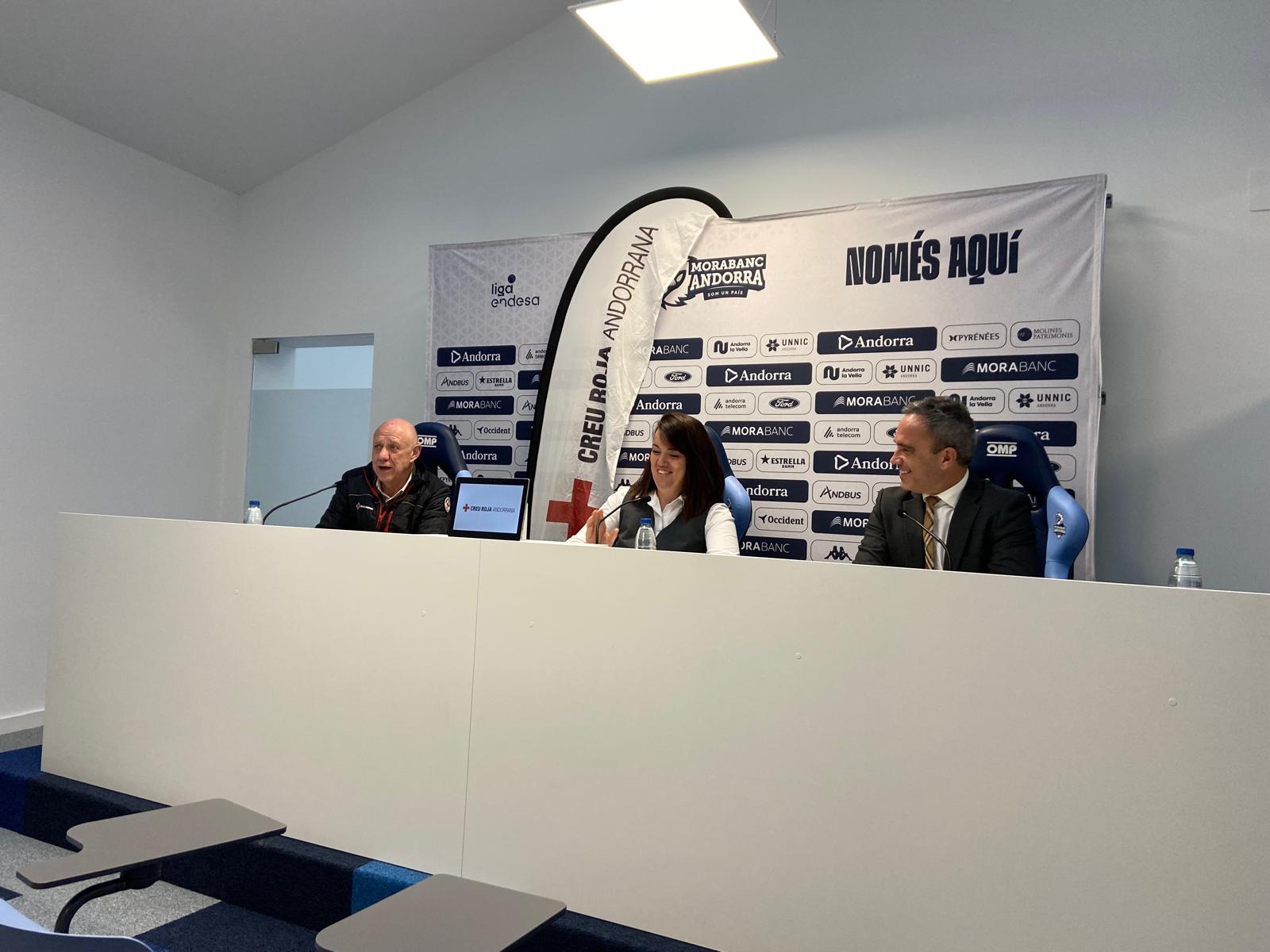 La roda de premsa s'ha realitzat a les oficines del MoraBanc Andorra. La roda de premsa s'ha realitzat a les oficines del MoraBanc Andorra.