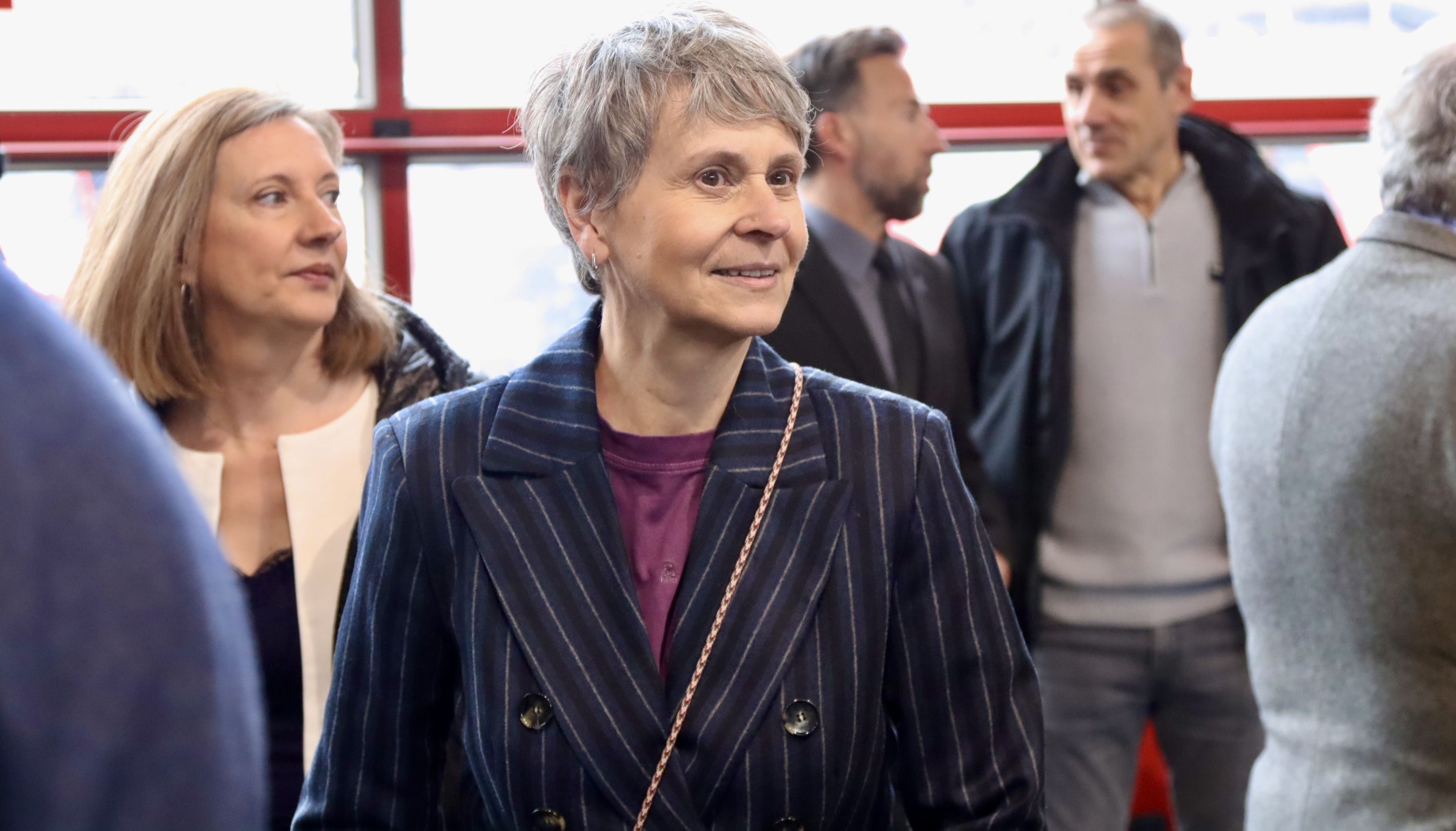 La presidenta del grup socialdemòcrata, Susanna Vela.