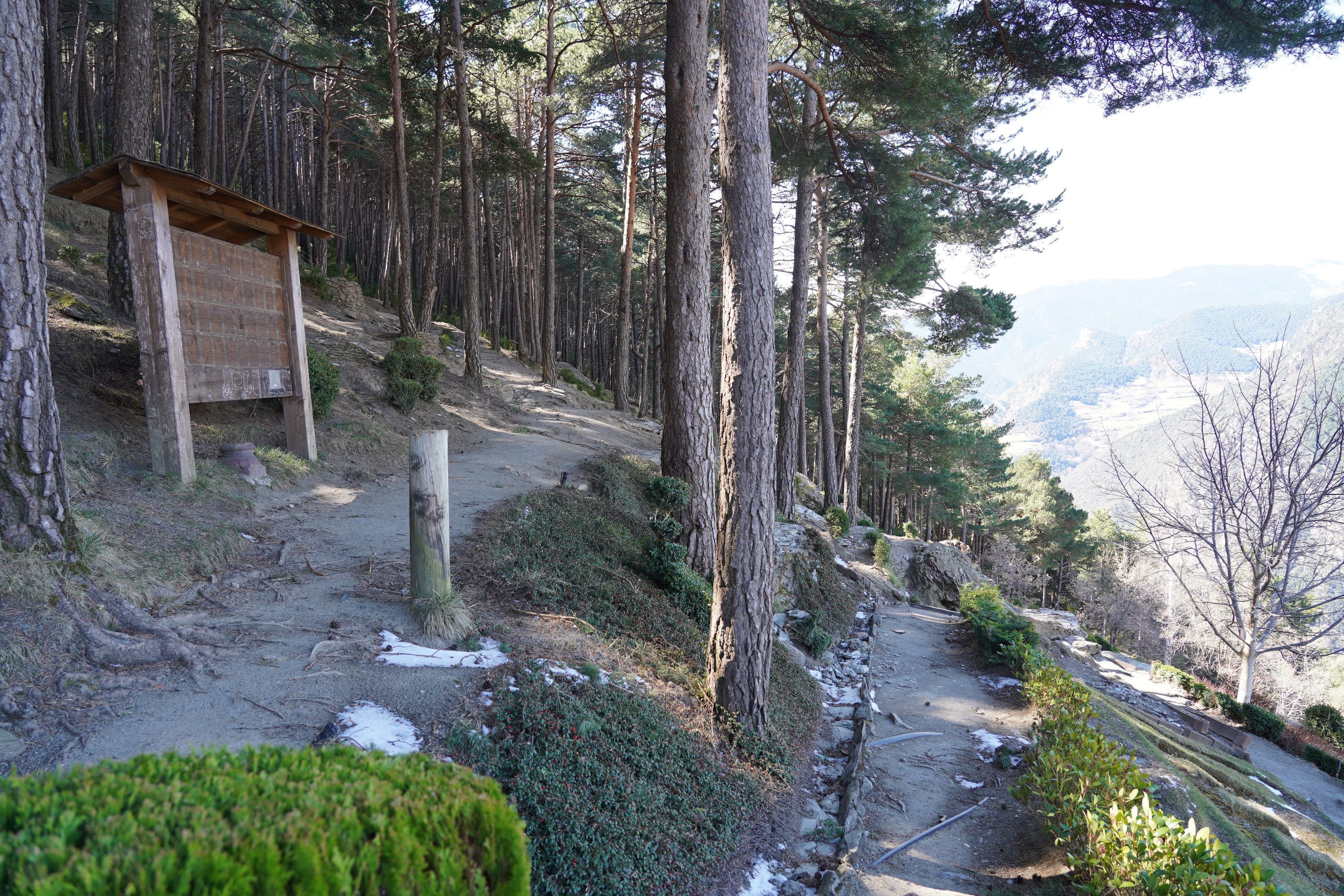 Els jardins de Juberri sense escultures.
