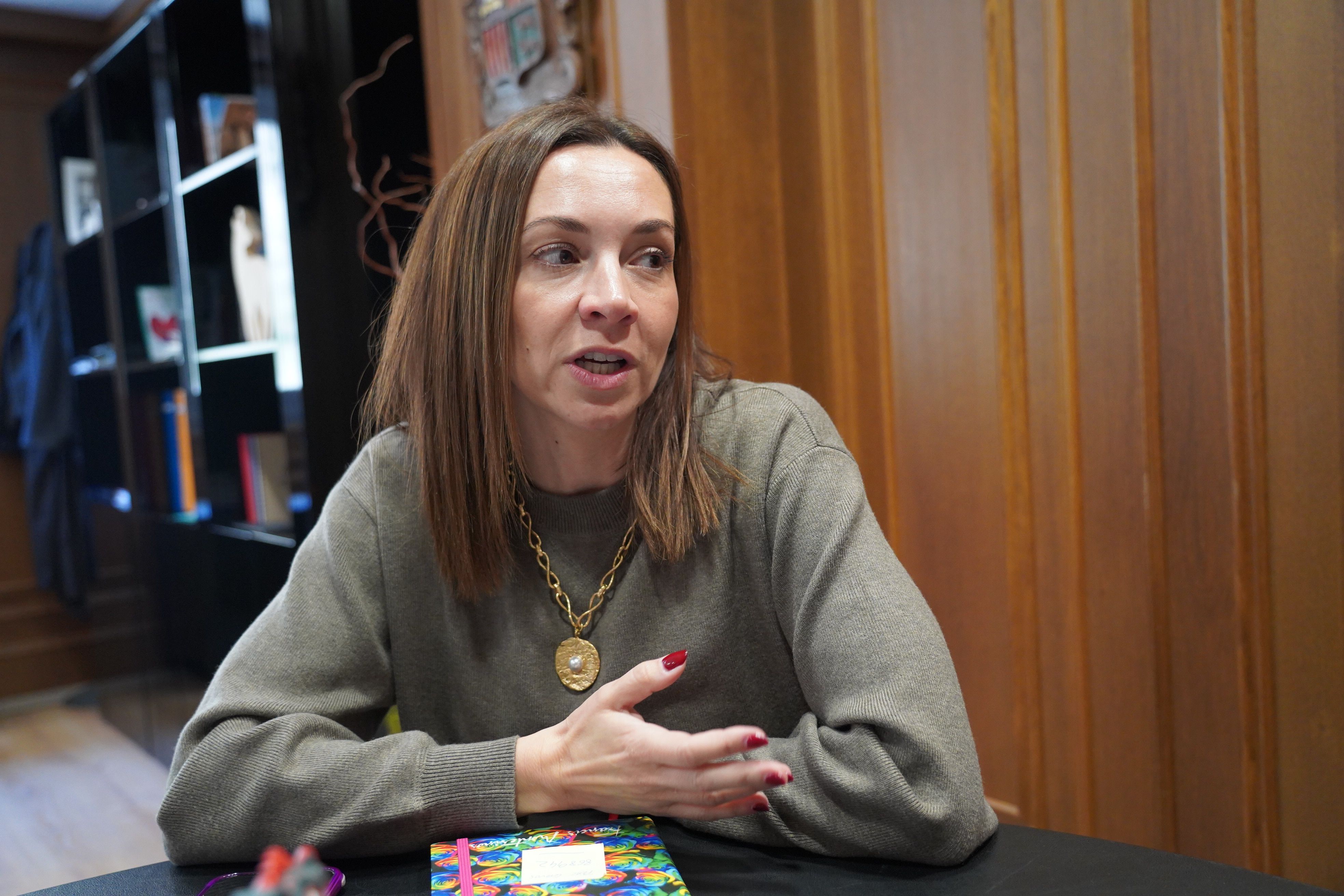 Cortesao durant l'entrevista. // M. P.