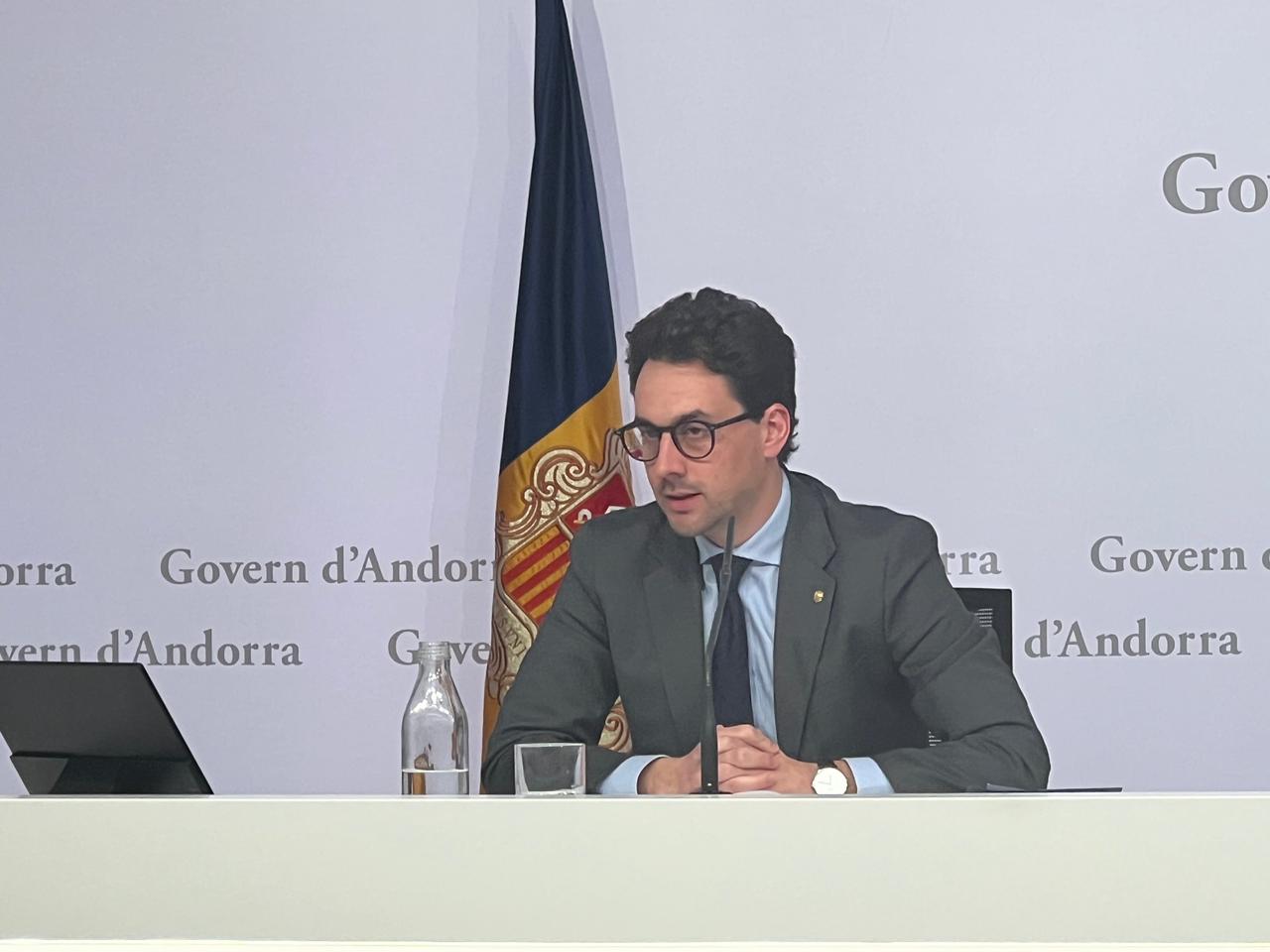 El ministre portaveu, Guillem Casal.