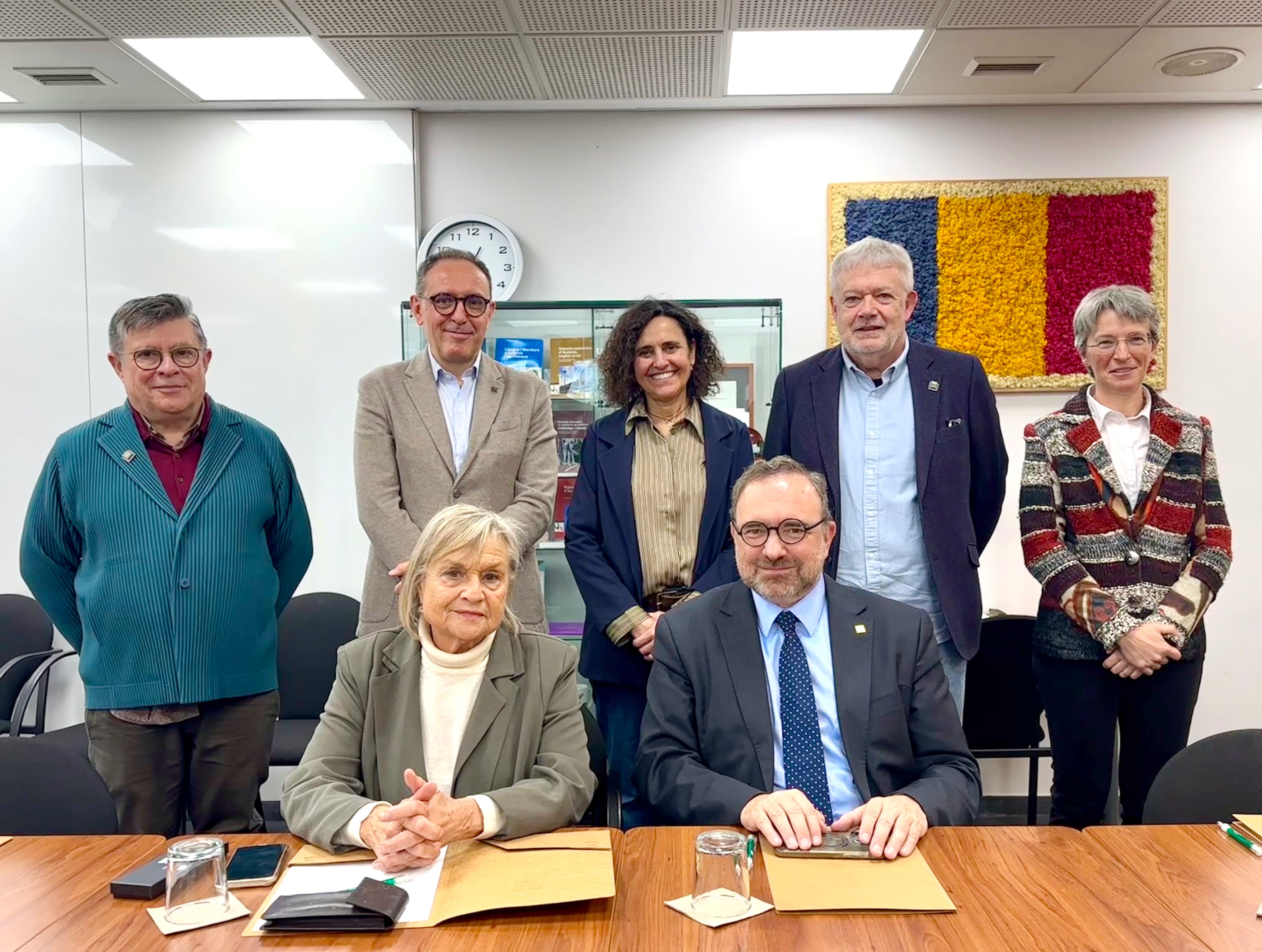 La Universitat d’Andorra ha rebut la visita de la presidenta de l’Institut d’Estudis Catalans (IEC).