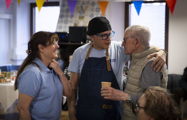 L’Alfons durant la celebració.