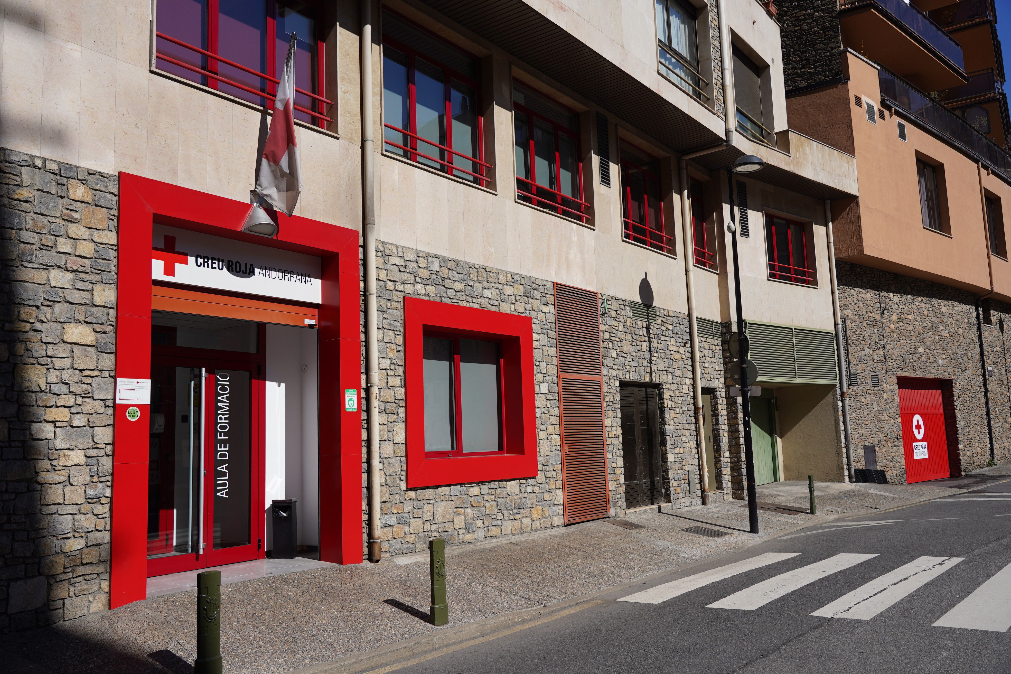 Seu central de la Creu Roja Andorrana. Seu central de la Creu Roja Andorrana.