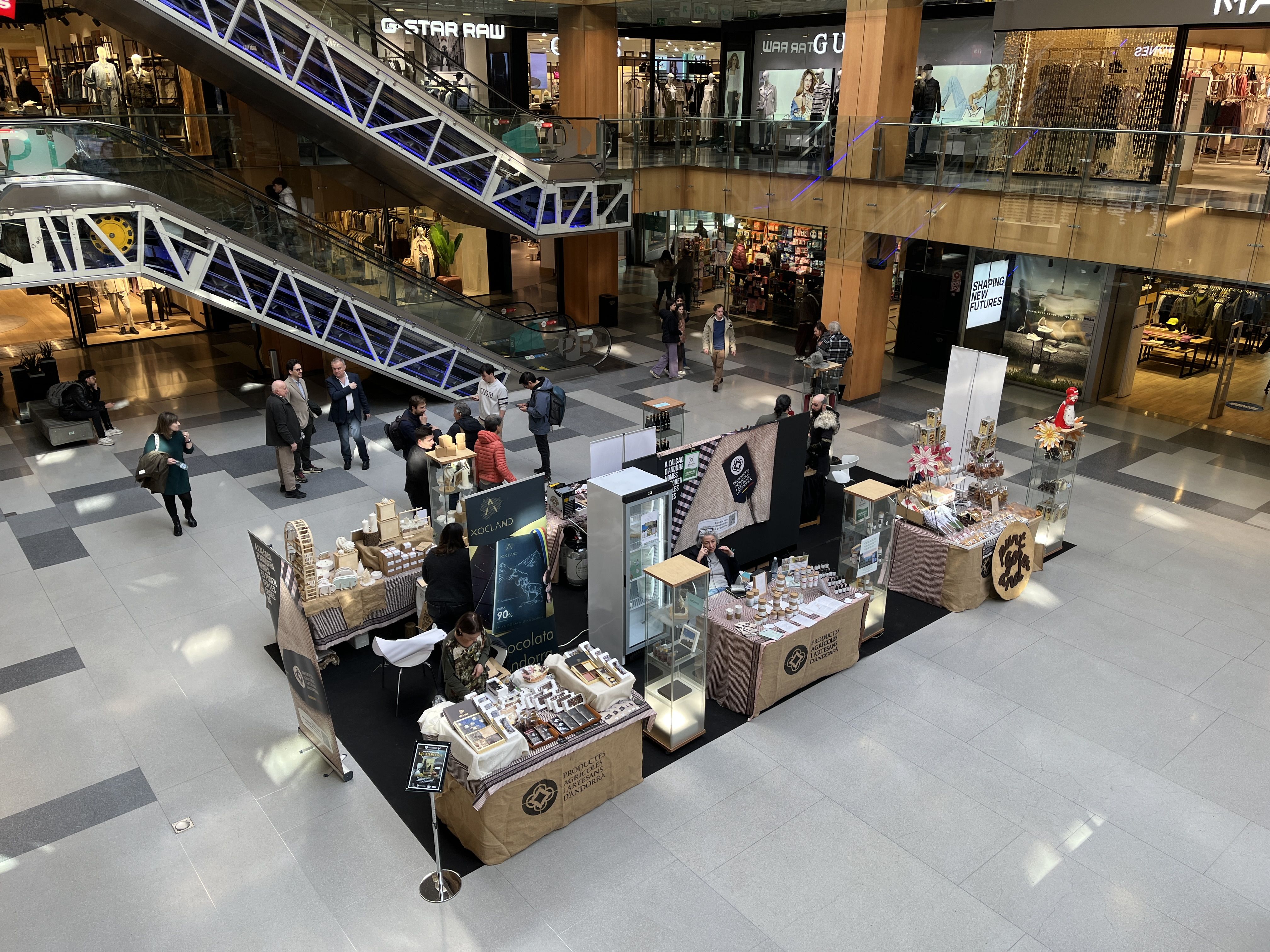 Inauguració de la Mostra de Productes Agrícoles i Artesans d'Andorra