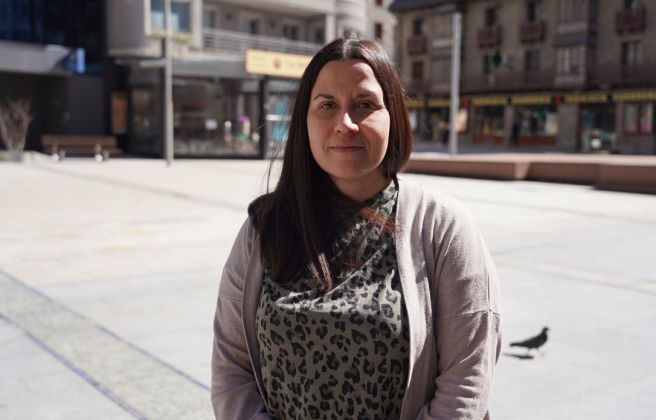 Rosa Baena, presidenta de l’Associació de Treballadors i Treballadores Socials d’Andorra. Rosa Baena, presidenta de l’Associació de Treballadors i Treballadores Socials d’Andorra.