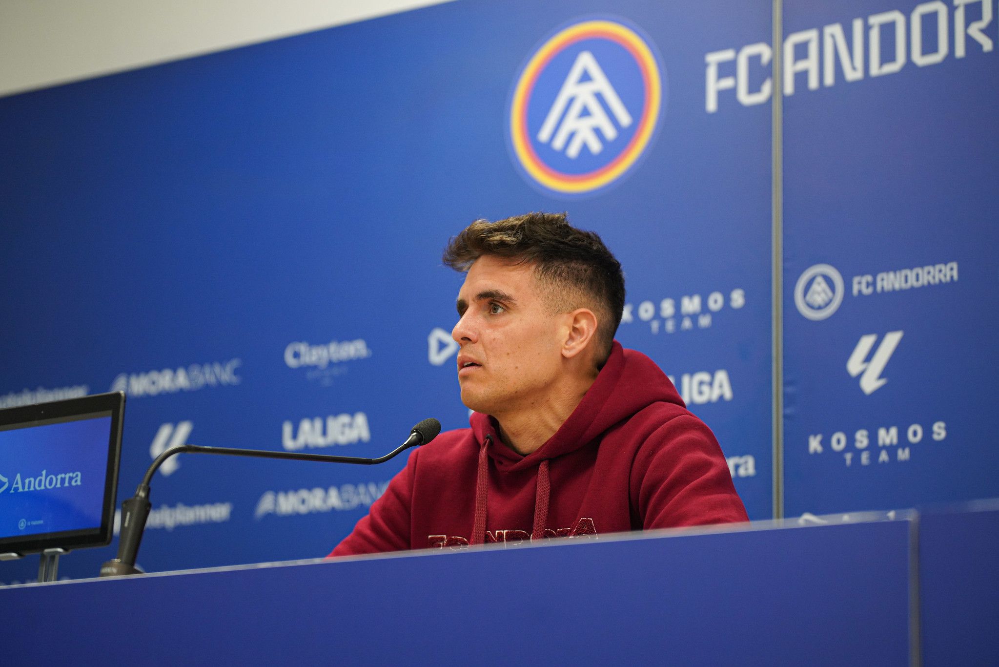 Manso, poc satisfet amb l'equip després de caure a casa contra l'Eibar. Manso, poc satisfet amb l'equip després de caure a casa contra l'Eibar.