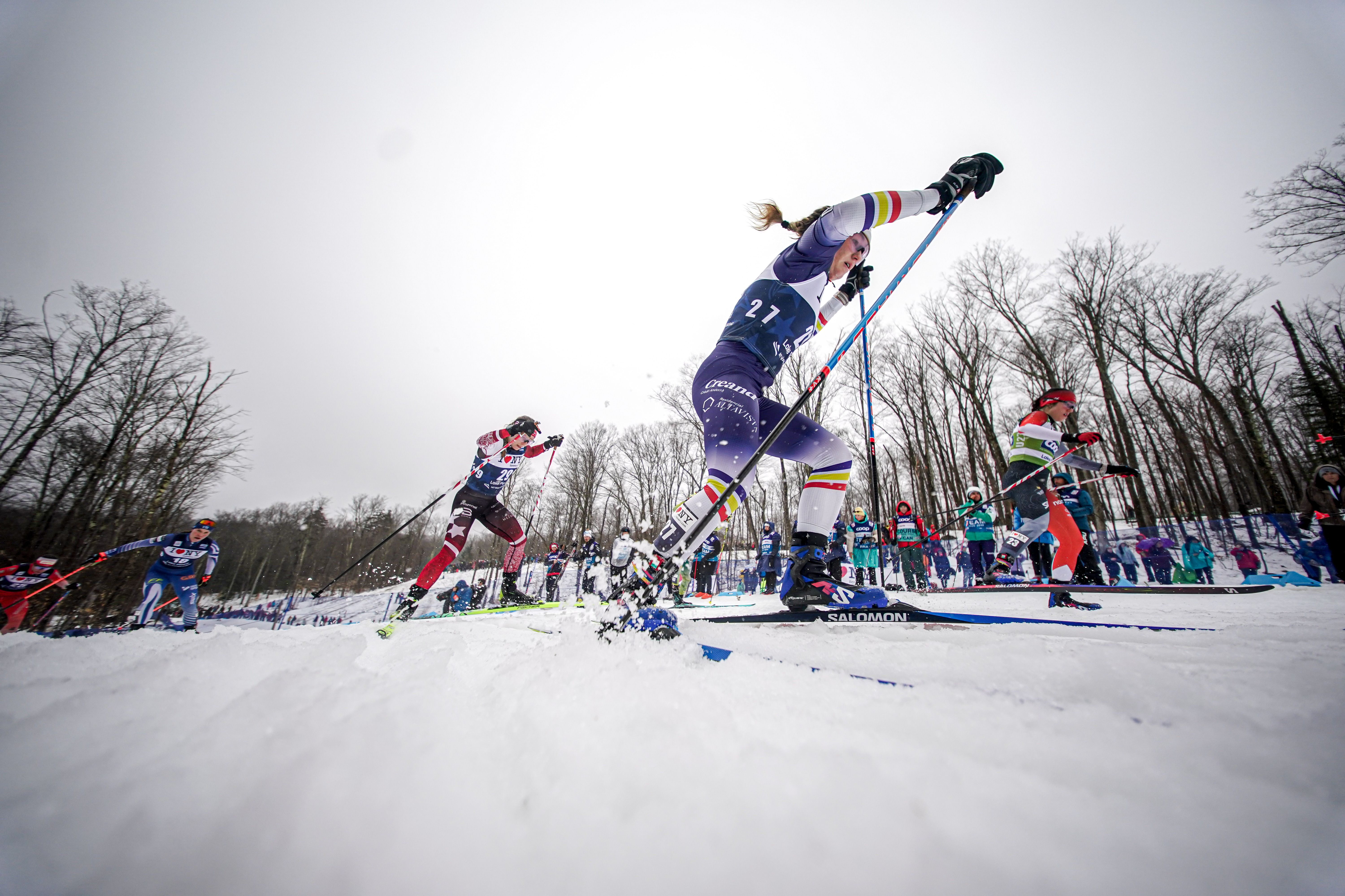 Gina del Rio, als 20km de la WC de Lake Placid. Gina del Rio, als 20km de la WC de Lake Placid.