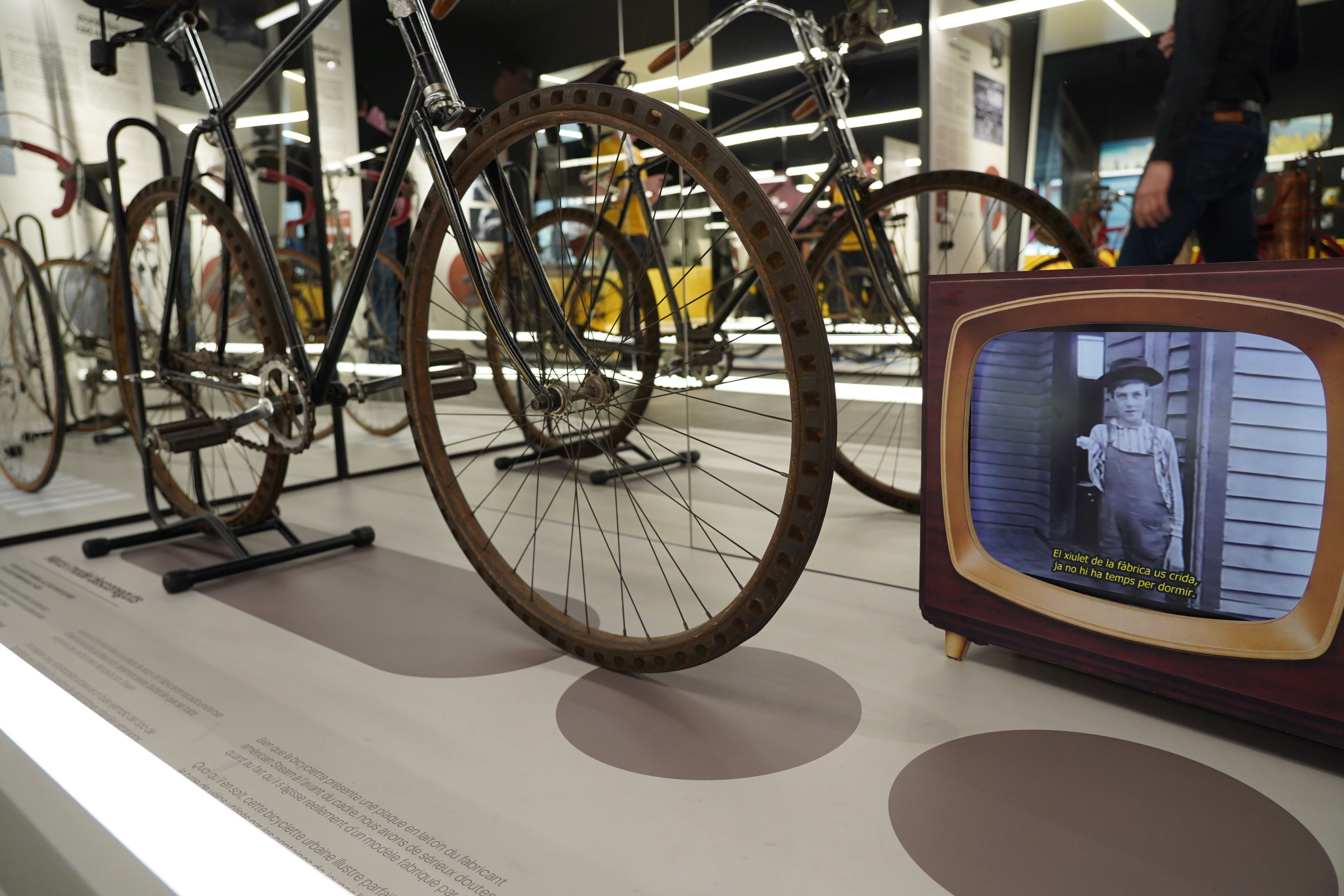 Exposició BiciLab 'Negoci sobre rodes'