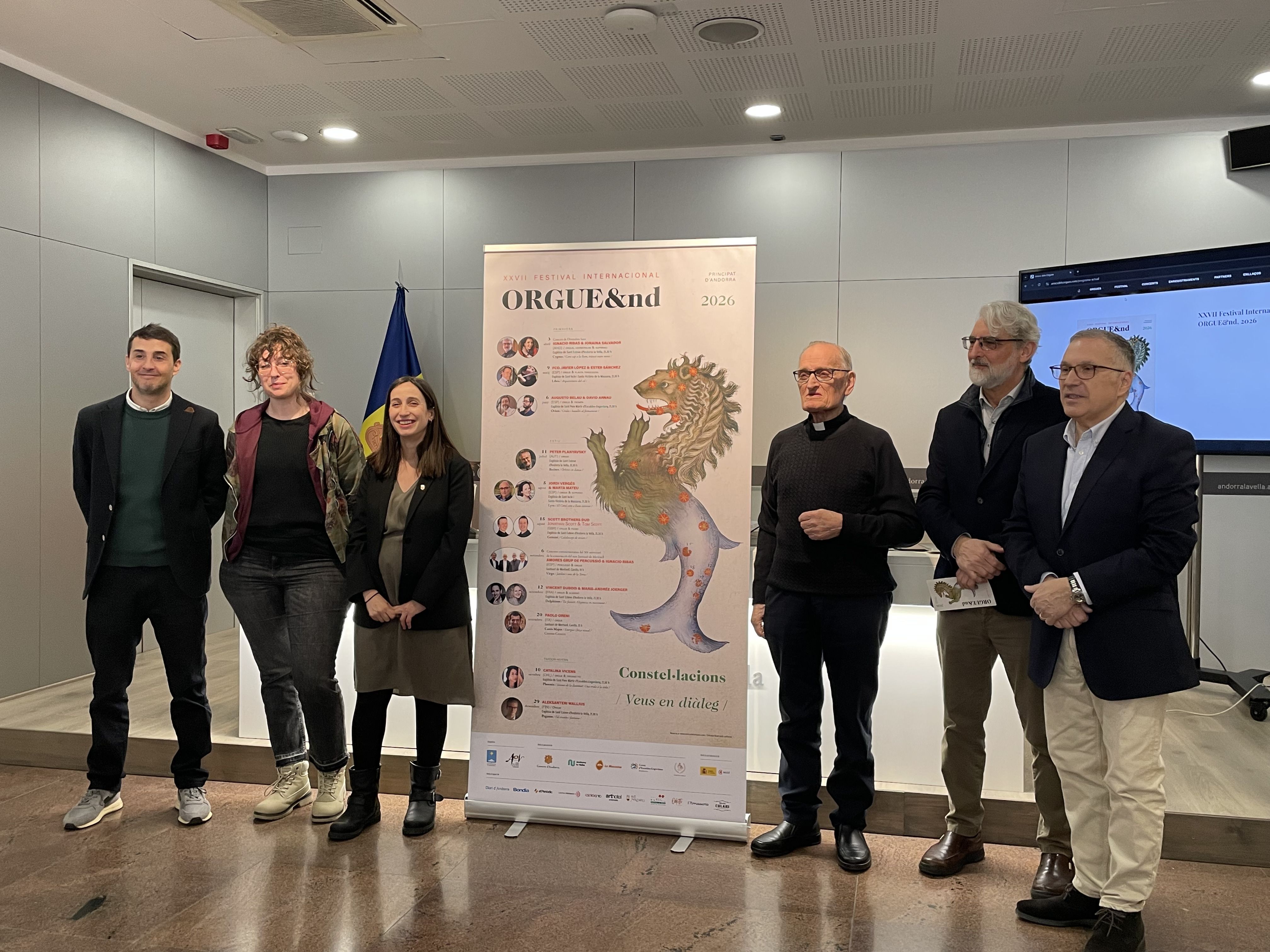 Presentació del XXVII Festival Internacional ORGUE&nd.