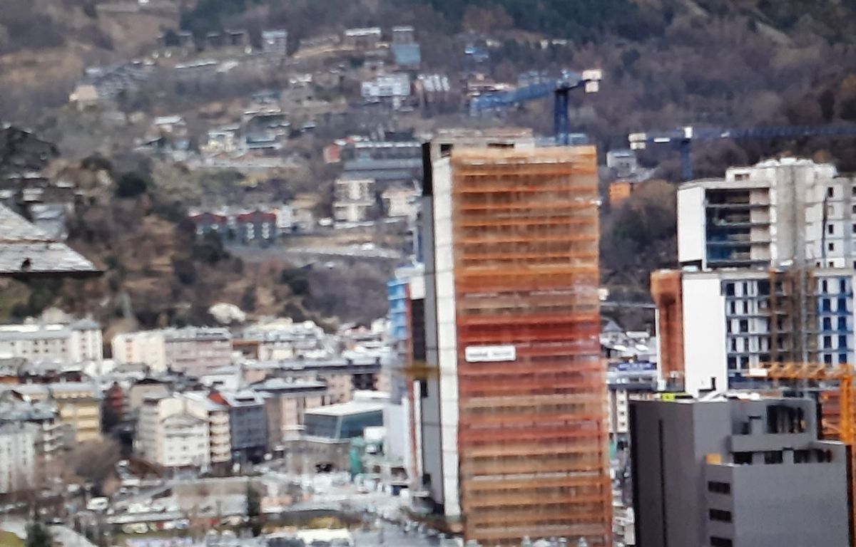 Foto Skyline d'Escaldes-Engordany Foto Skyline d'Escaldes-Engordany