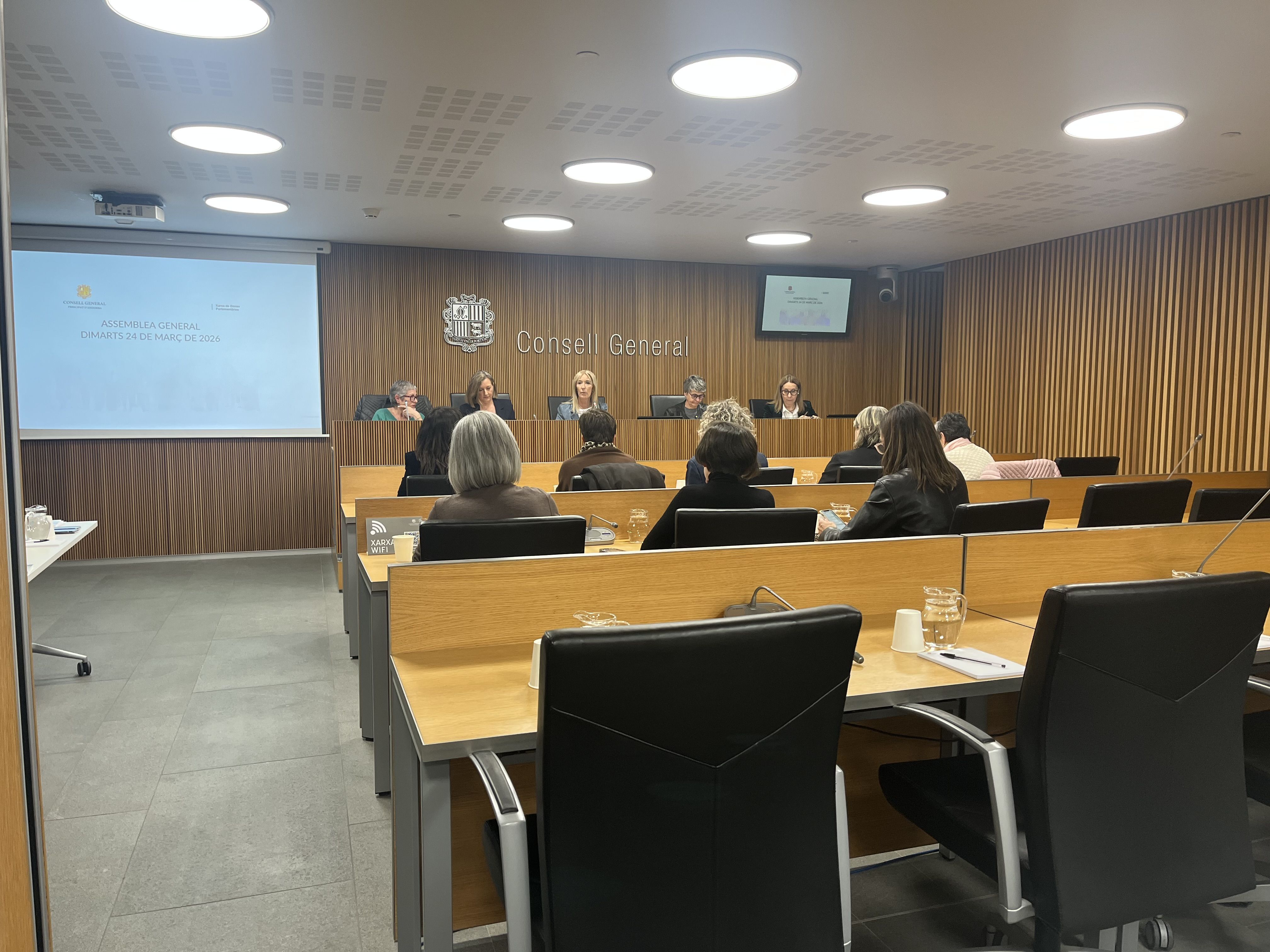 Assemblea xarxa de dones parlamentàries.