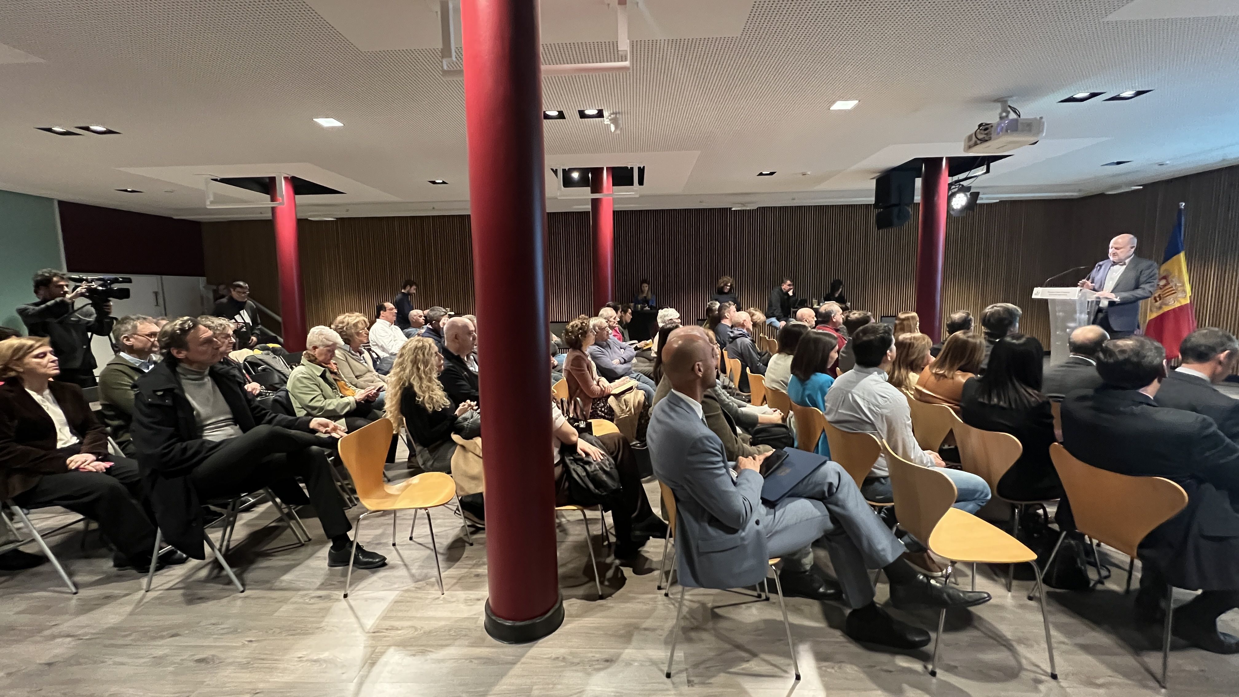 Un moment de la presentació.