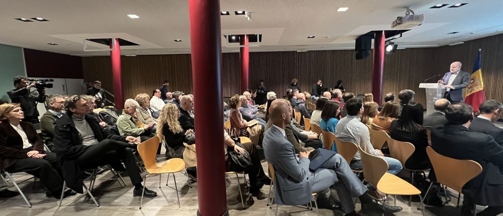 Un moment de la presentació.