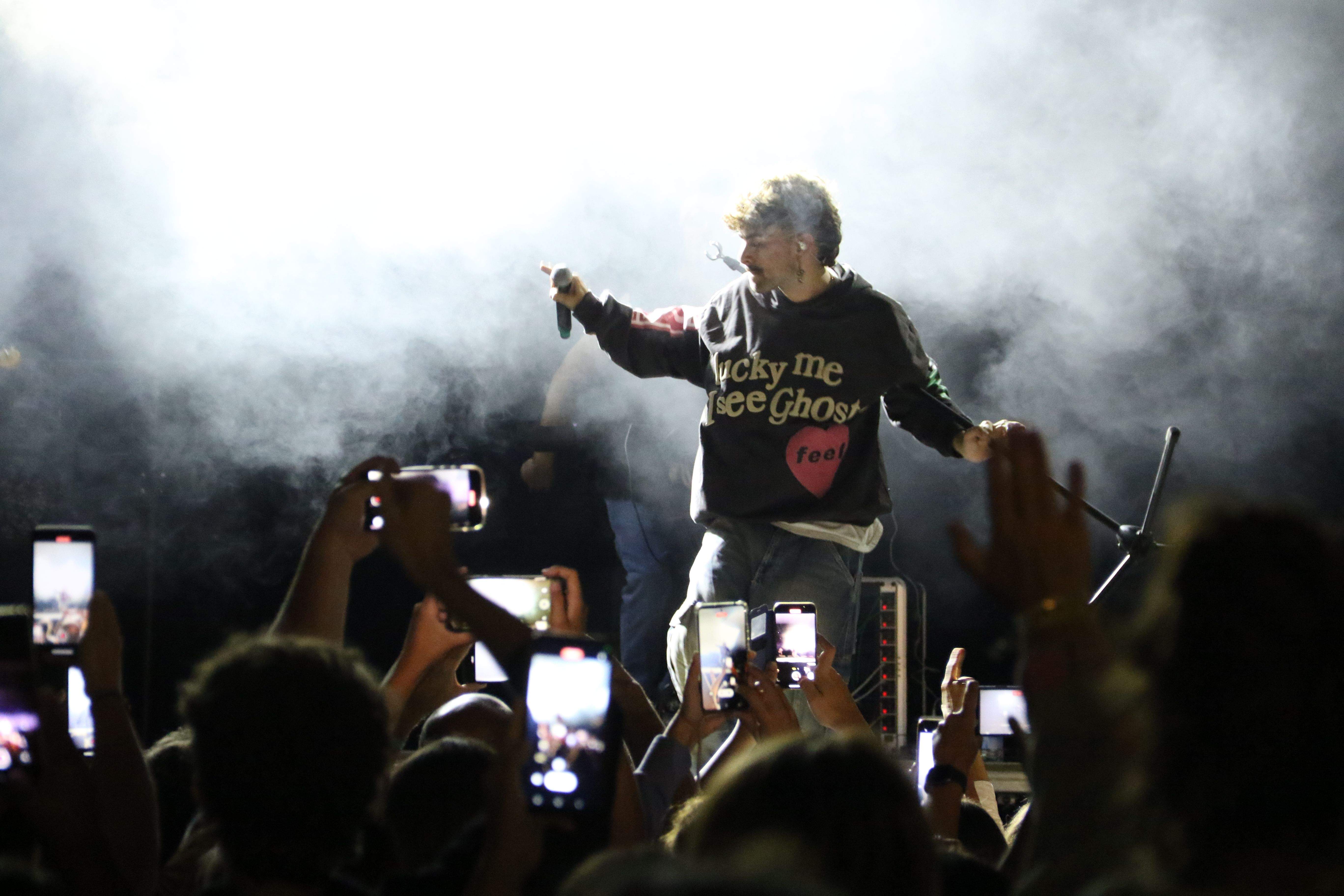 Triquell durant el concert ‘eufòric’ de la festa major d’Andorra la Vella el 2023. Triquell durant el concert ‘eufòric’ de la festa major d’Andorra la Vella el 2023.