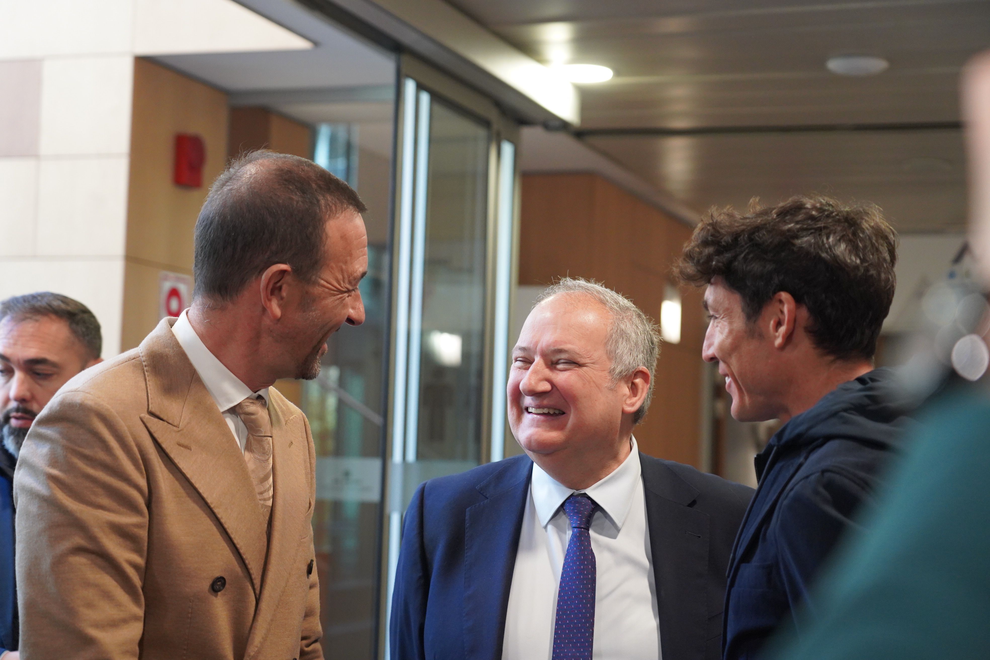 l ministre d’Indústria i Turisme d’Espanya, Jordi Hereu, i el ministre Jordi Torres. l ministre d’Indústria i Turisme d’Espanya, Jordi Hereu, i el ministre Jordi Torres.