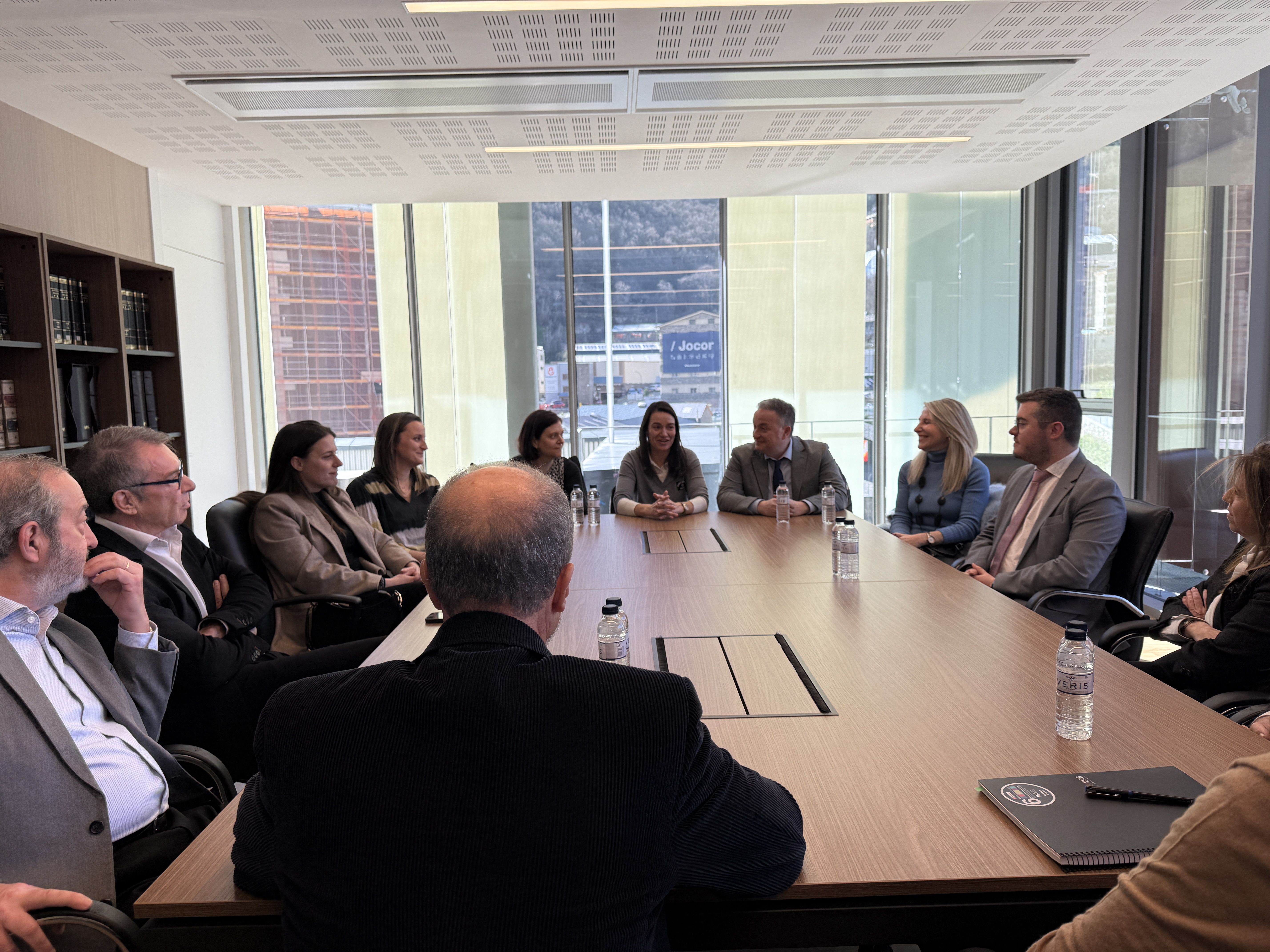 Reunió dels representants del CADA amb els membres del Consell Superior de la Justícia. Reunió dels representants del CADA amb els membres del Consell Superior de la Justícia.