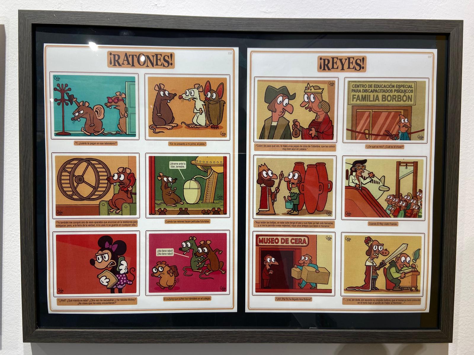 Algunes de les il·lustracions que es poden trobar aquests dies a la Massana.