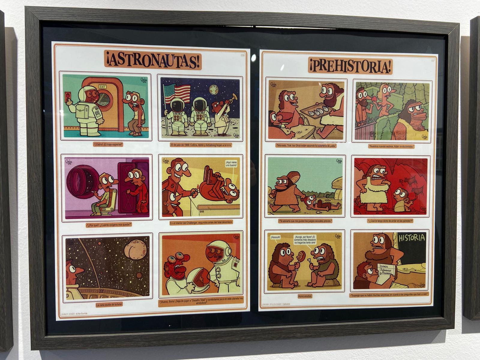 Més 'acudits' sobre astronautes i prehistòria. 