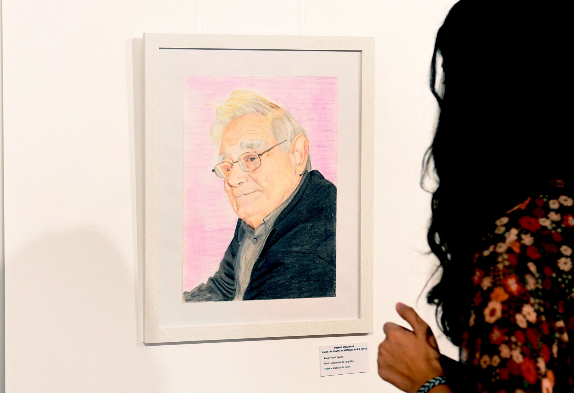 Un retrat pictòric de Sergi Mas.