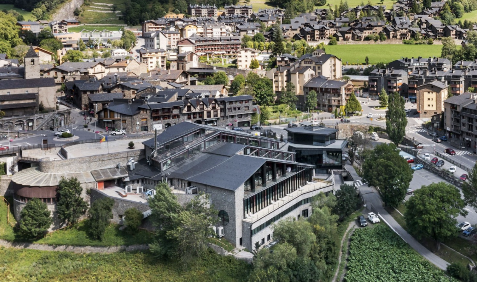 El Centre Esportiu d’Ordino.