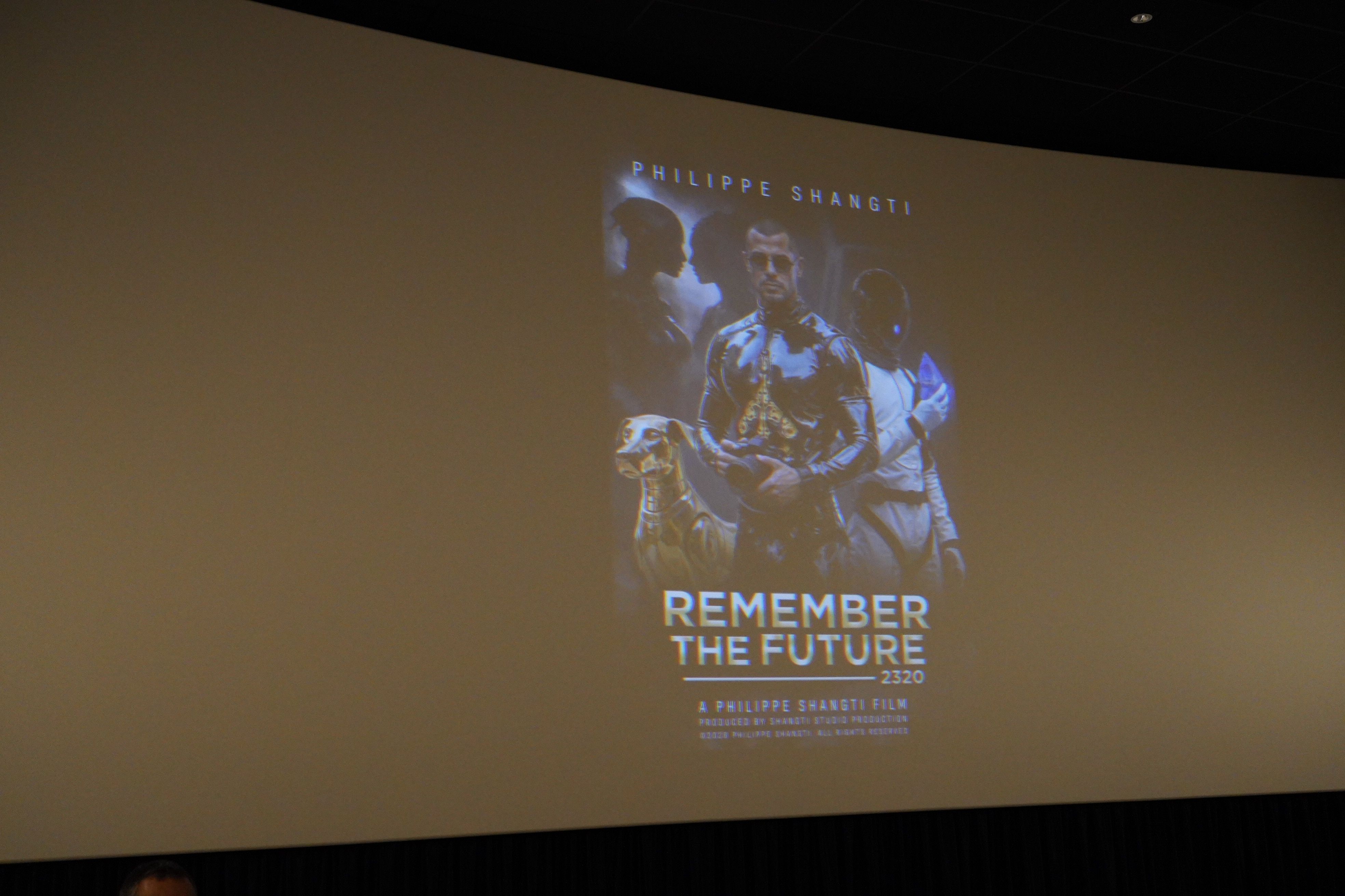 El cartell del film a la 'gran pantalla'.