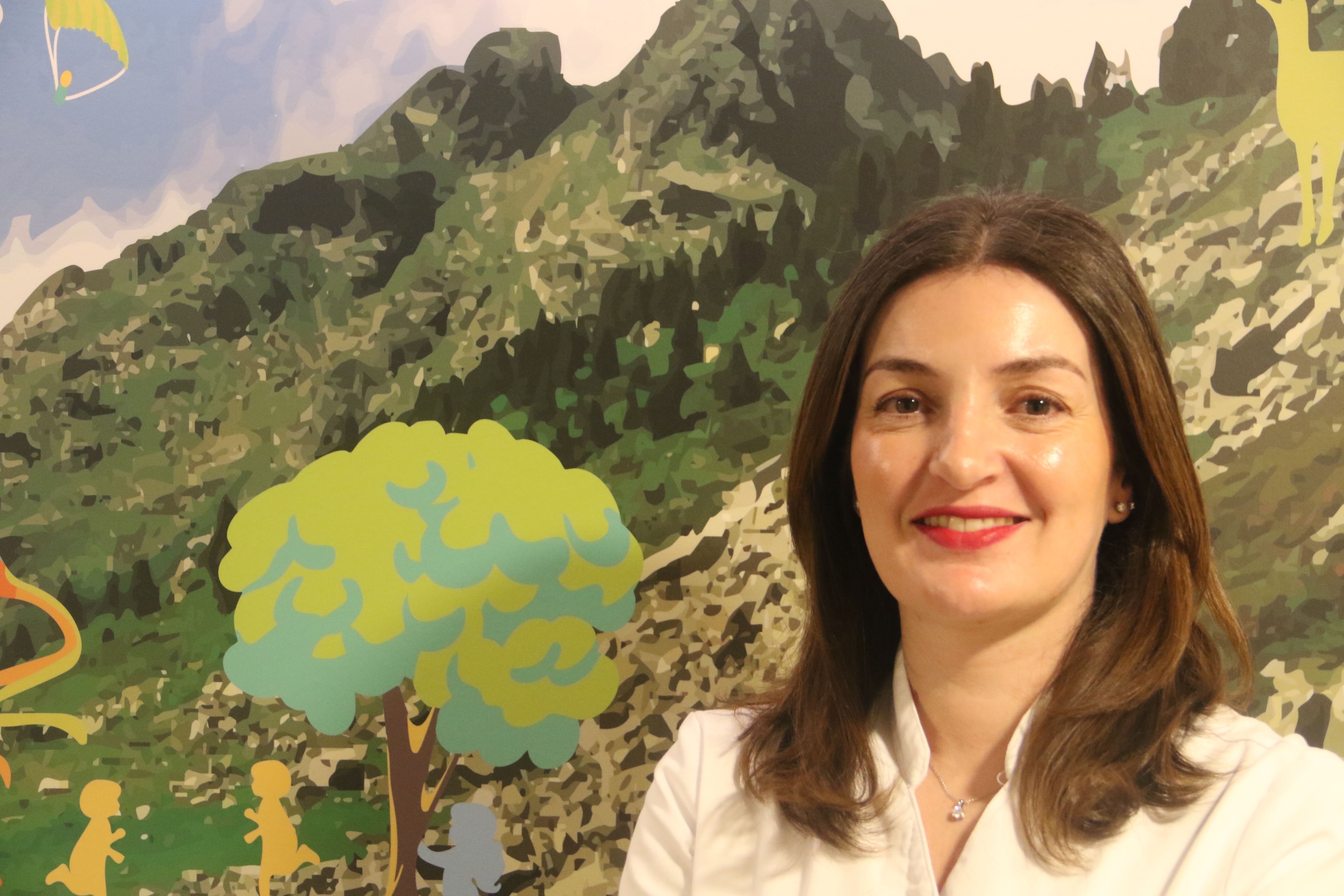 Laura Magallón Grande en les dependències del Ròdol.