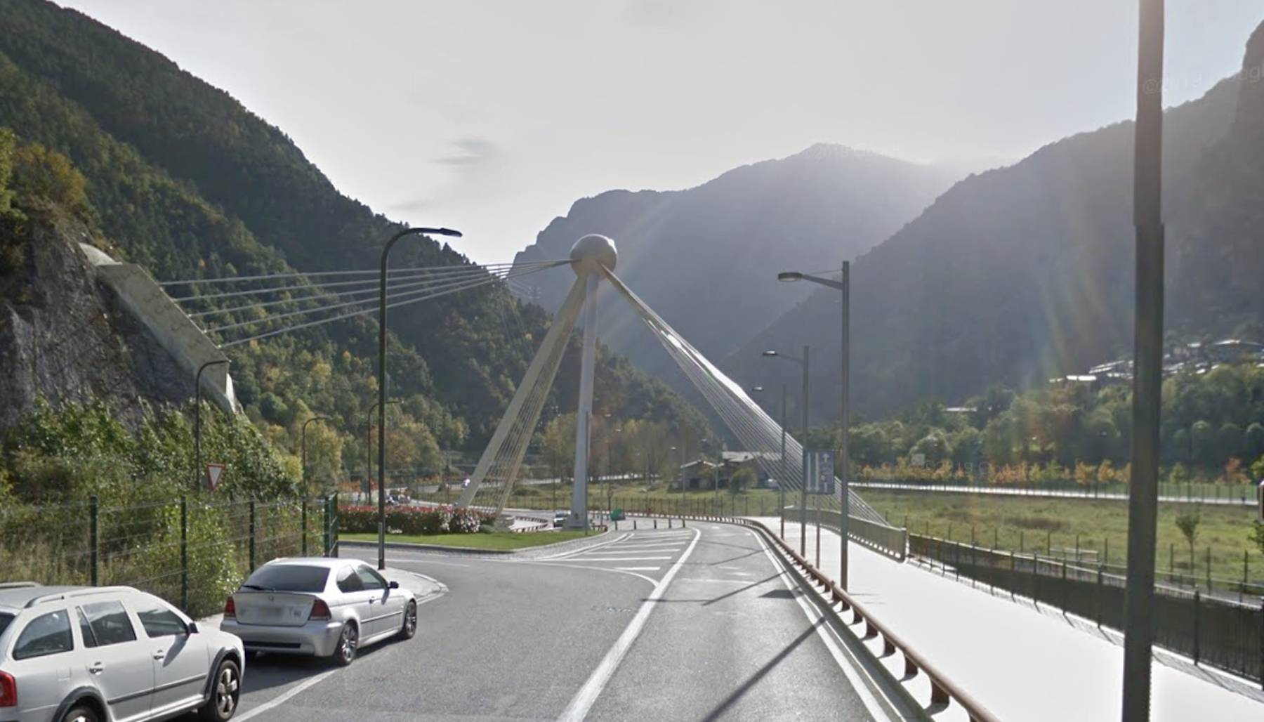 L’accident ha tingut lloc a la zona de la Margineda, a prop del pont de Madrid.