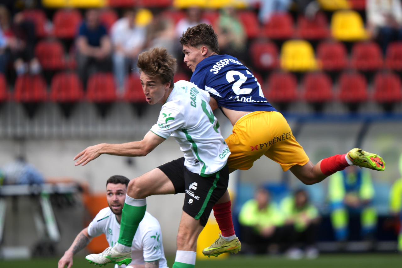 Cerdà ha tornat a anotar un altre gol en un remat de cap.