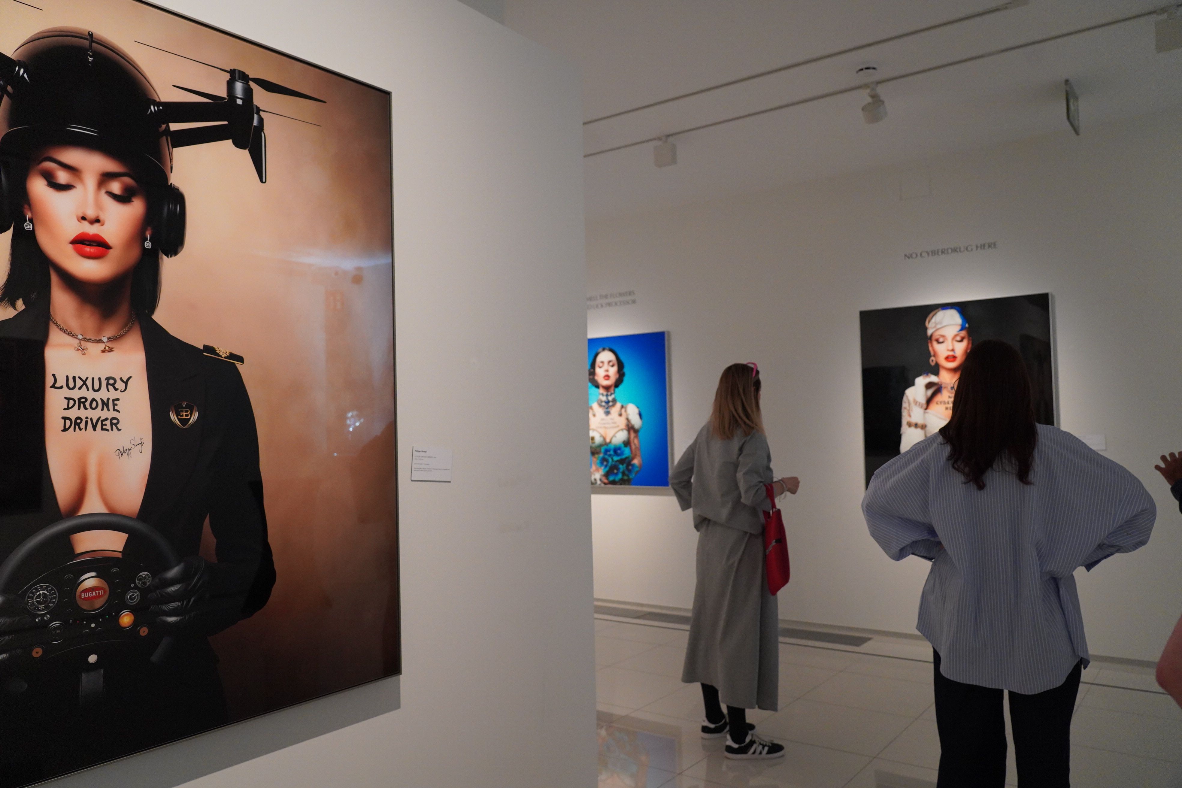 Algunes obres que es poden veure en l'exposició.