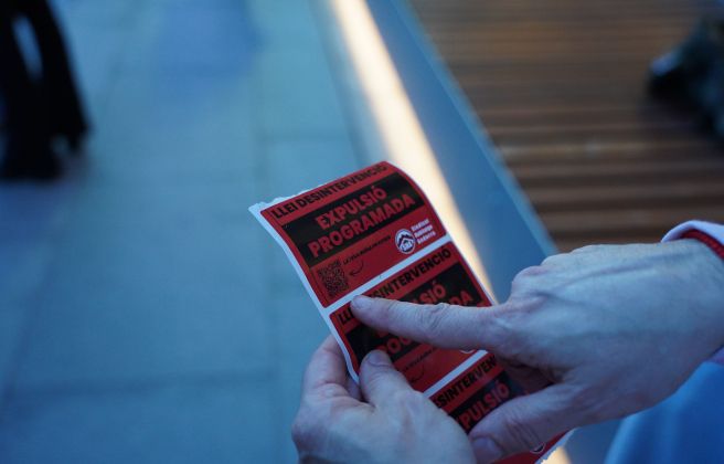 Adhesius amb el codi QR.