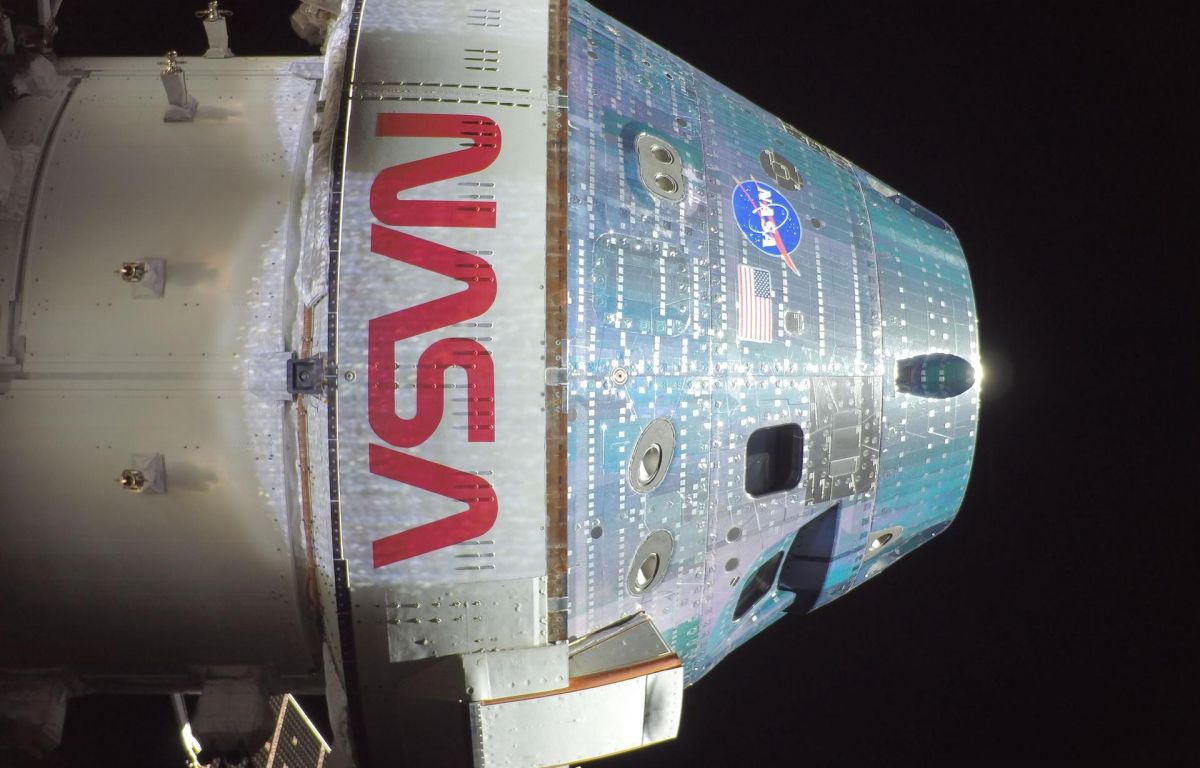 La càpsula Orió, anomenada Integrity - Crèdit: NASA La càpsula Orió, anomenada Integrity - Crèdit: NASA