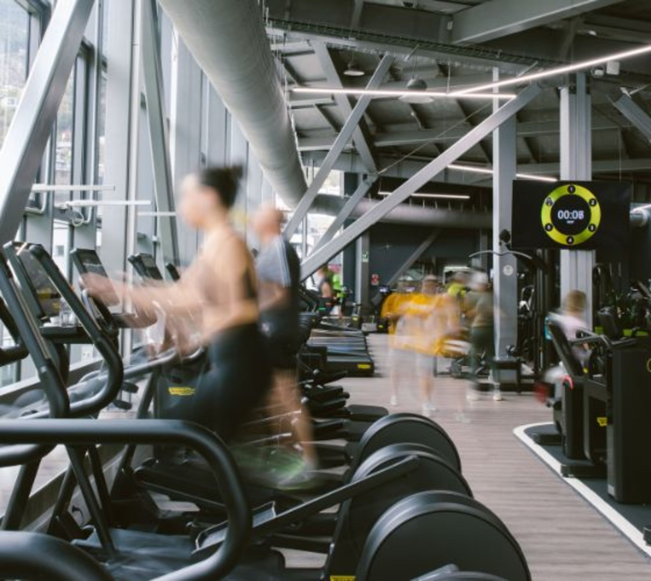 Una imatge del gimnàs del Club Caldea. Una imatge del gimnàs del Club Caldea.