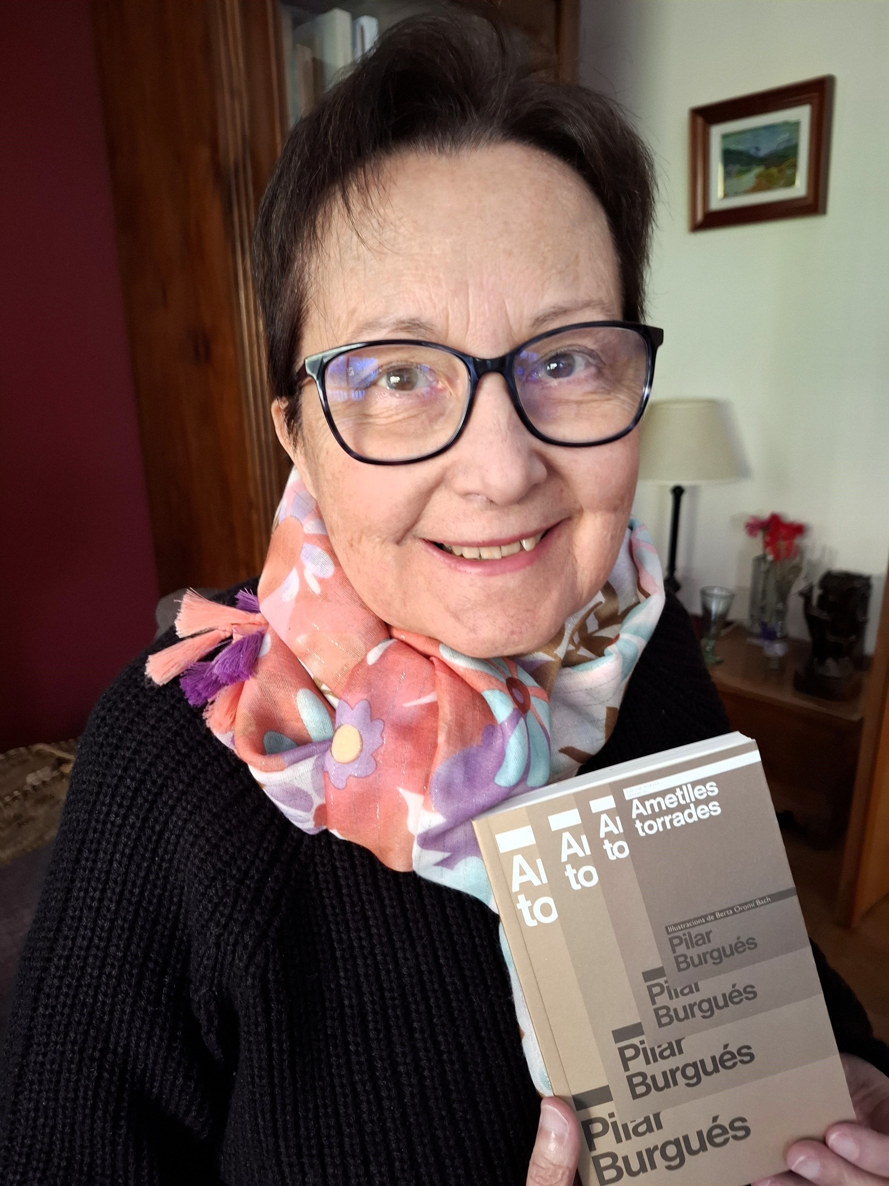 Pilar Burgués presenta ‘Ametlles torrades’. Pilar Burgués presenta ‘Ametlles torrades’.