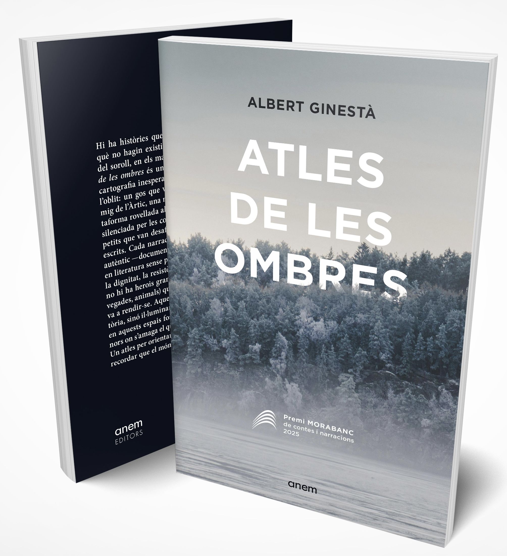 Portada del llibre 'Atles de les ombres'. Portada del llibre 'Atles de les ombres'.