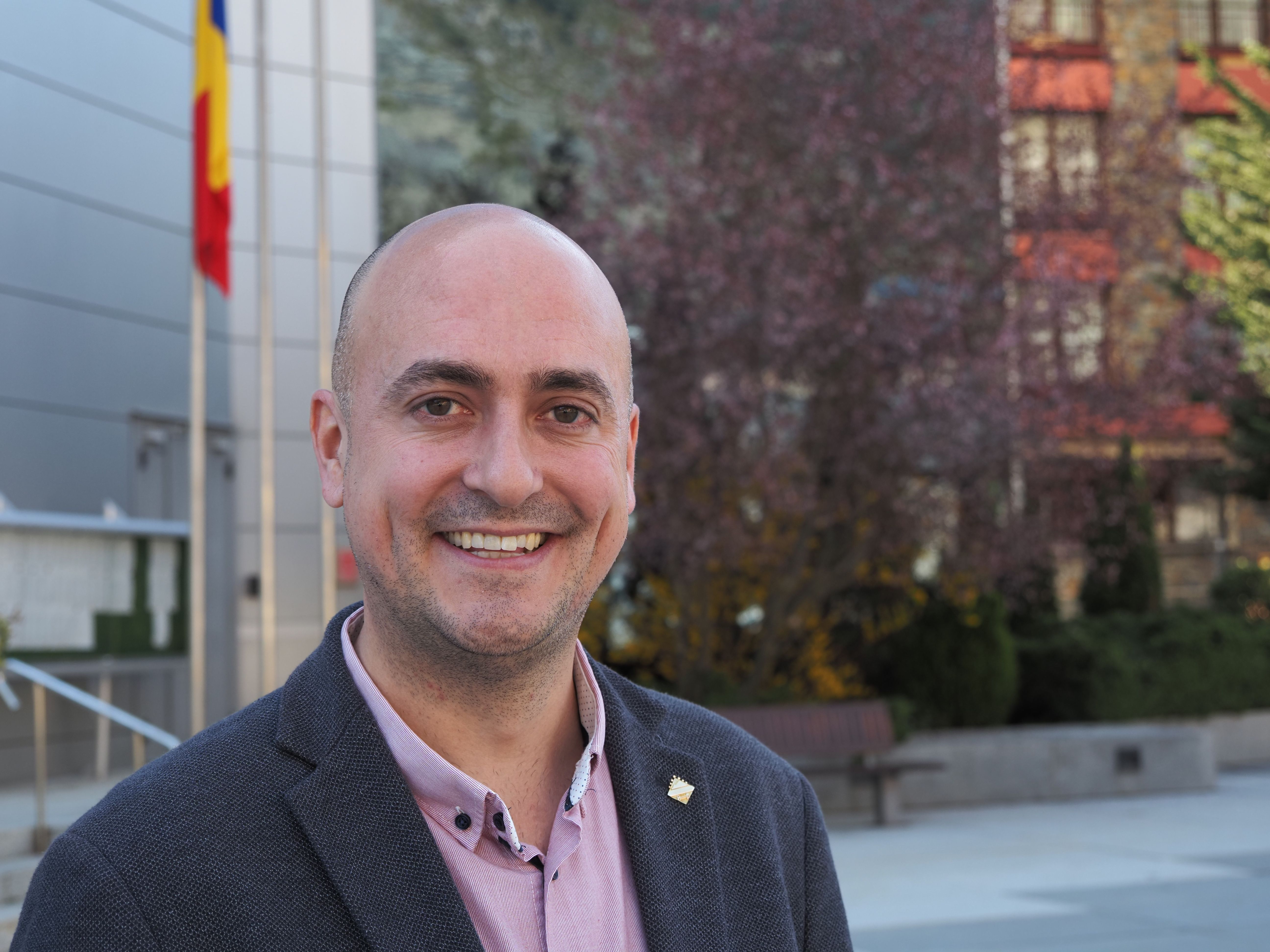 El cònsol menor d'Encamp, Xavier Fernàndez. El cònsol menor d'Encamp, Xavier Fernàndez.