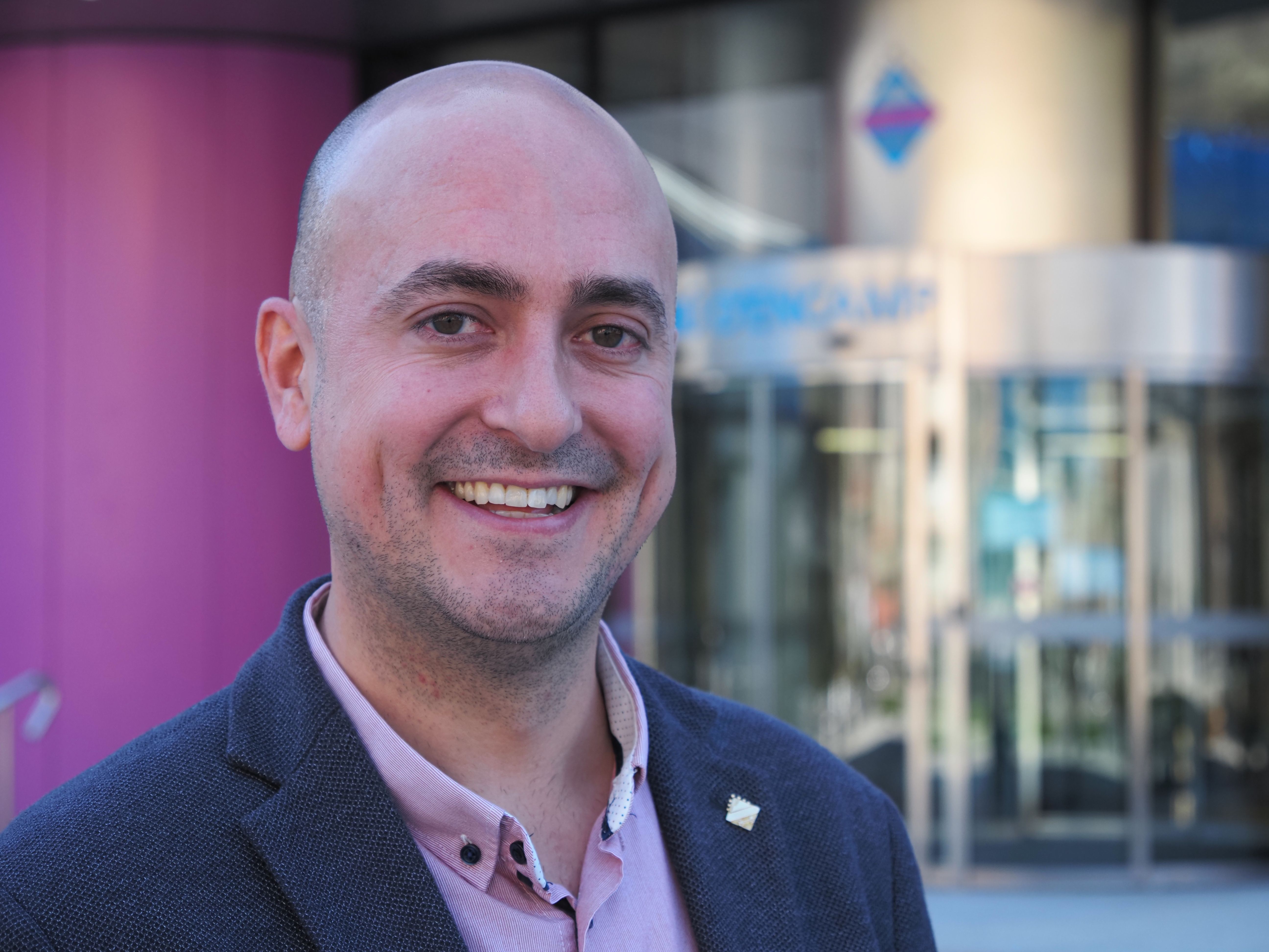 Xavier Fernàndez, cònsol menor d'Encamp. // M. P.