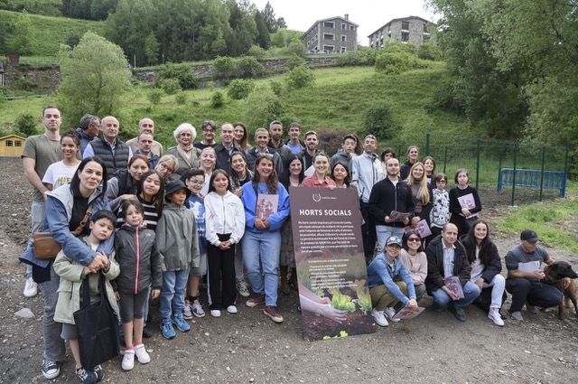 Més parcel·les per als Horts Socials de Canillo. 