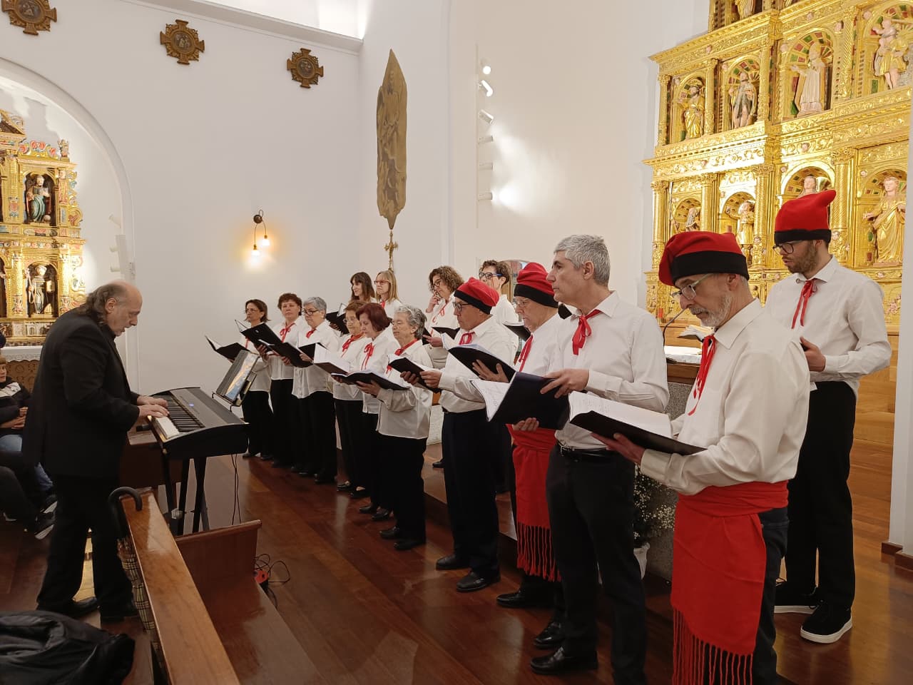 Cantada de caramelles a la Massana.