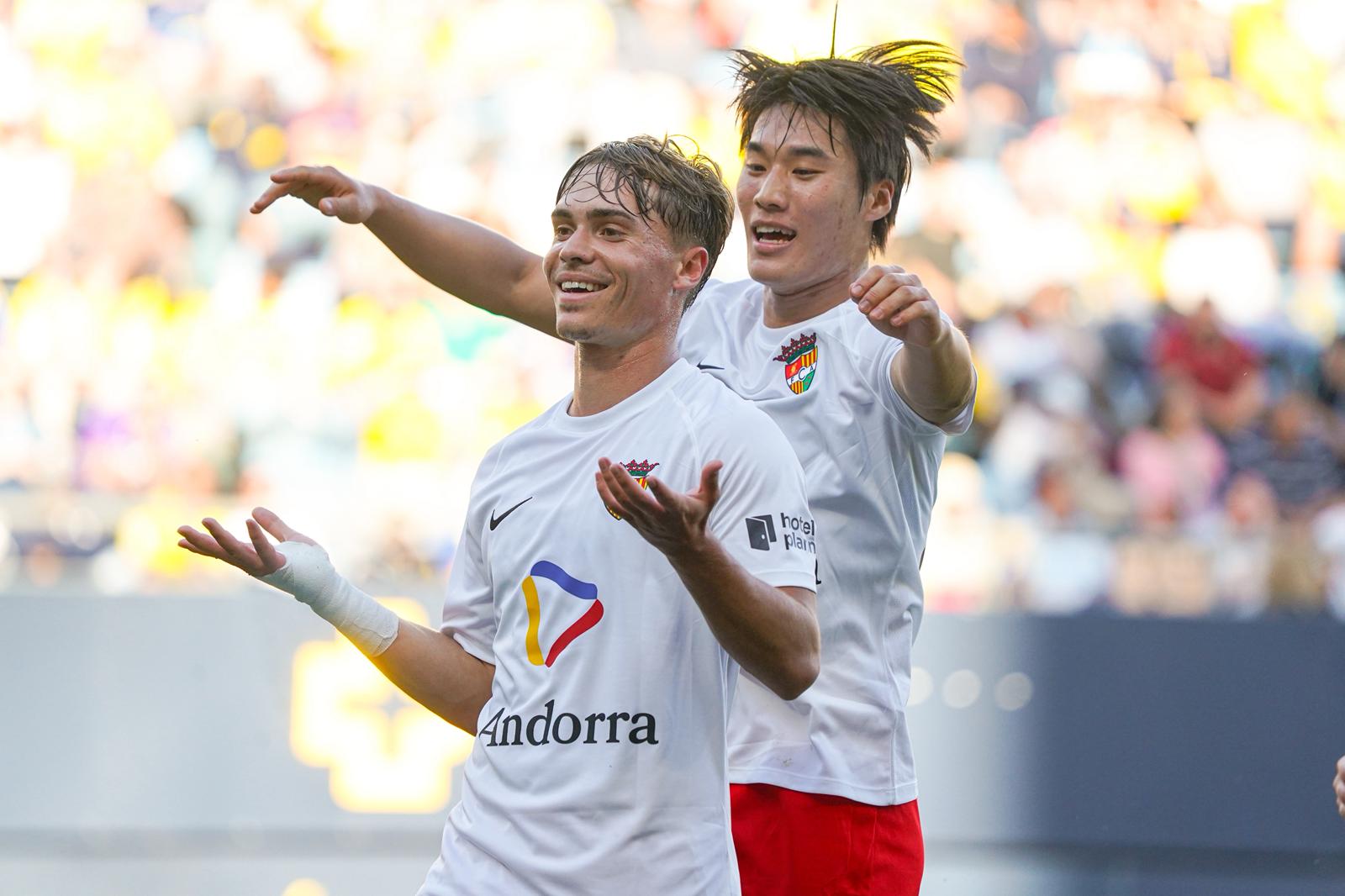 Josep Cerdà i Minsu són dos dels homes més perillosos de l'atac andorrà. 