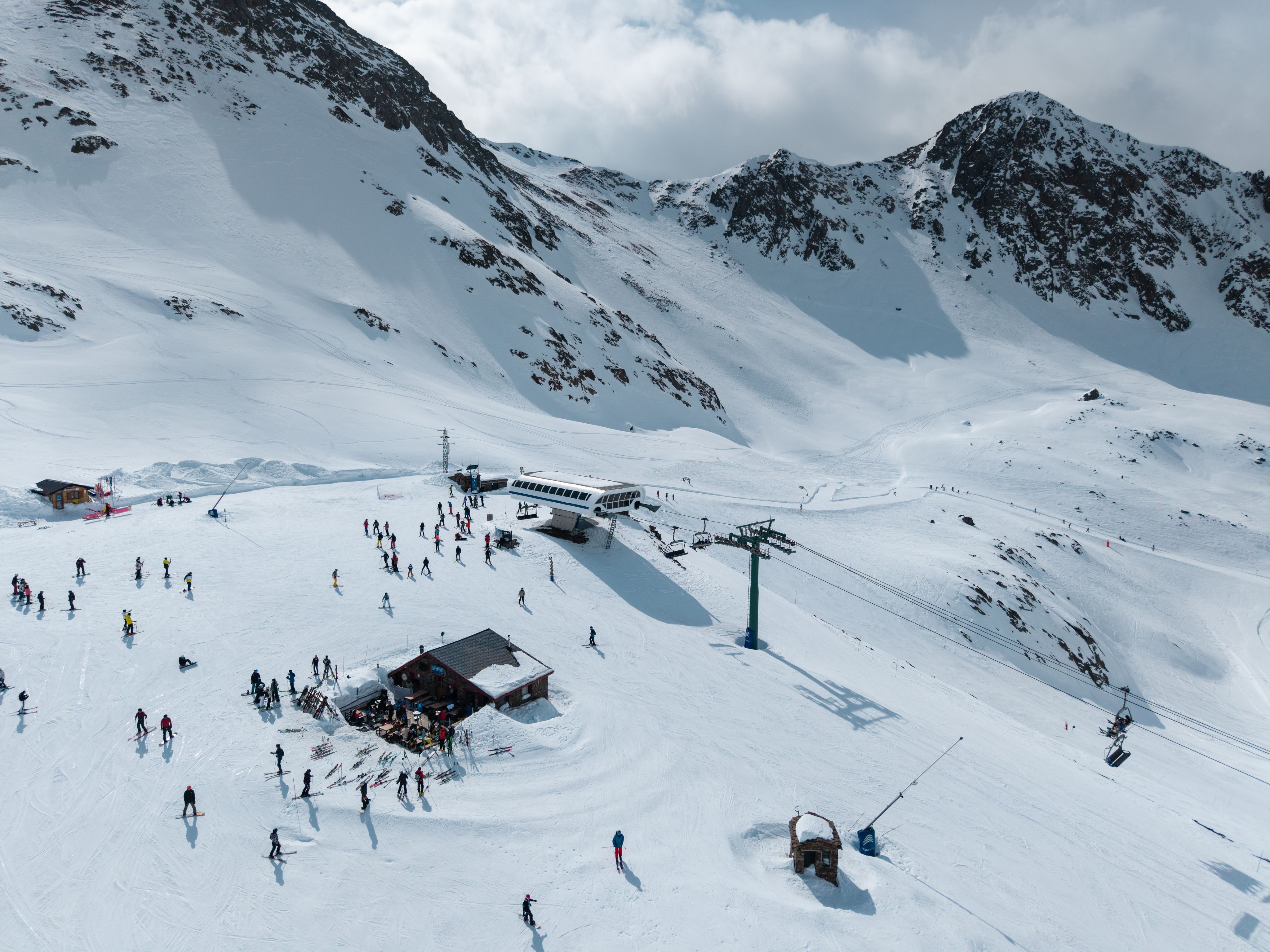 Esquiadors a Ordino Arcalís. // Grandvalira Resorts