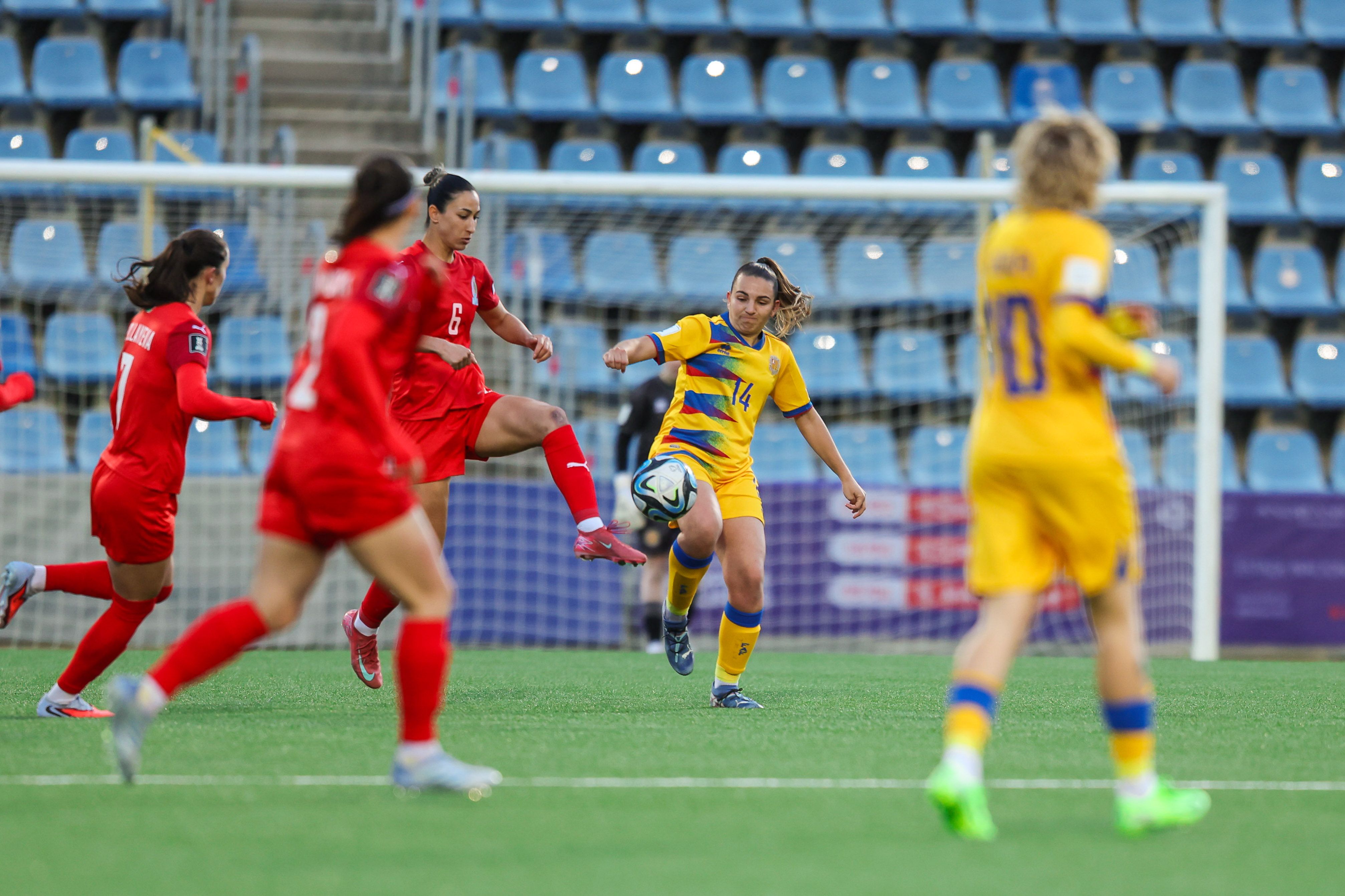 Duel disputat entre Andorra i l'Azerbaidjan aquest vespre.