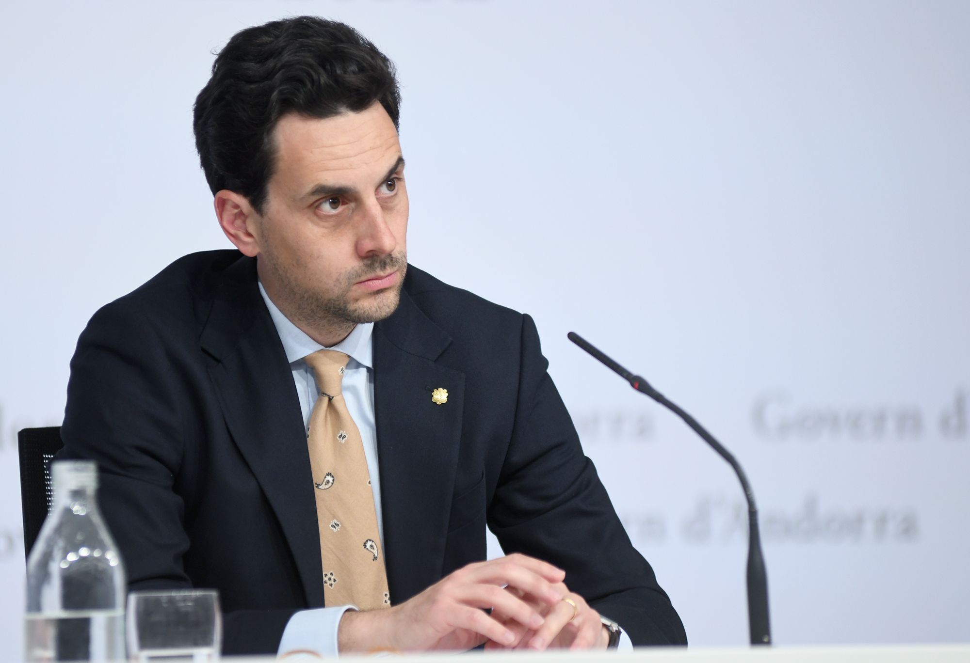 Roda de premsa posterior al Consell de Ministres.