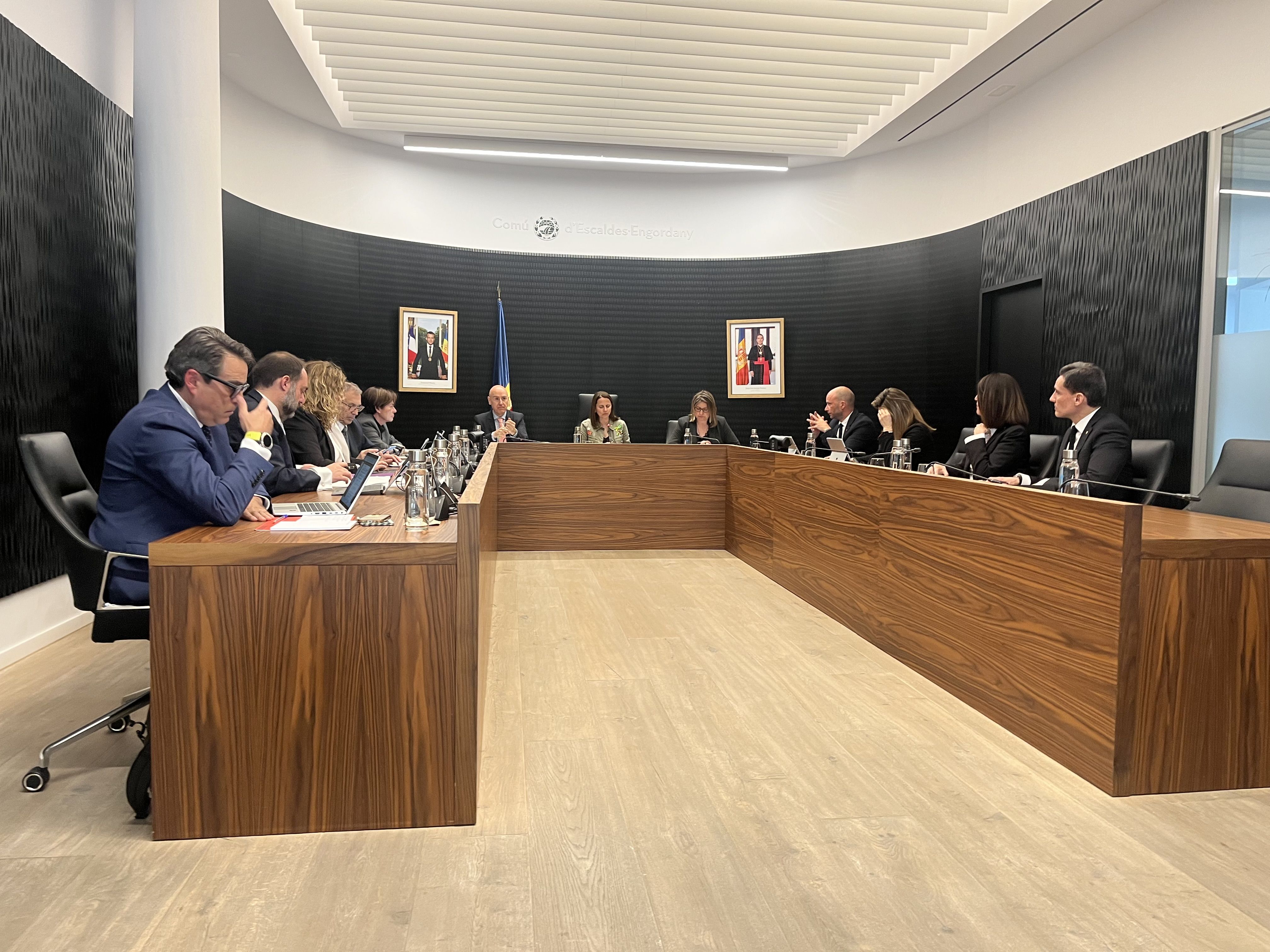 sessió del consell de comú d'Escaldes-Engordany d'aquest dijous. sessió del consell de comú d'Escaldes-Engordany d'aquest dijous.