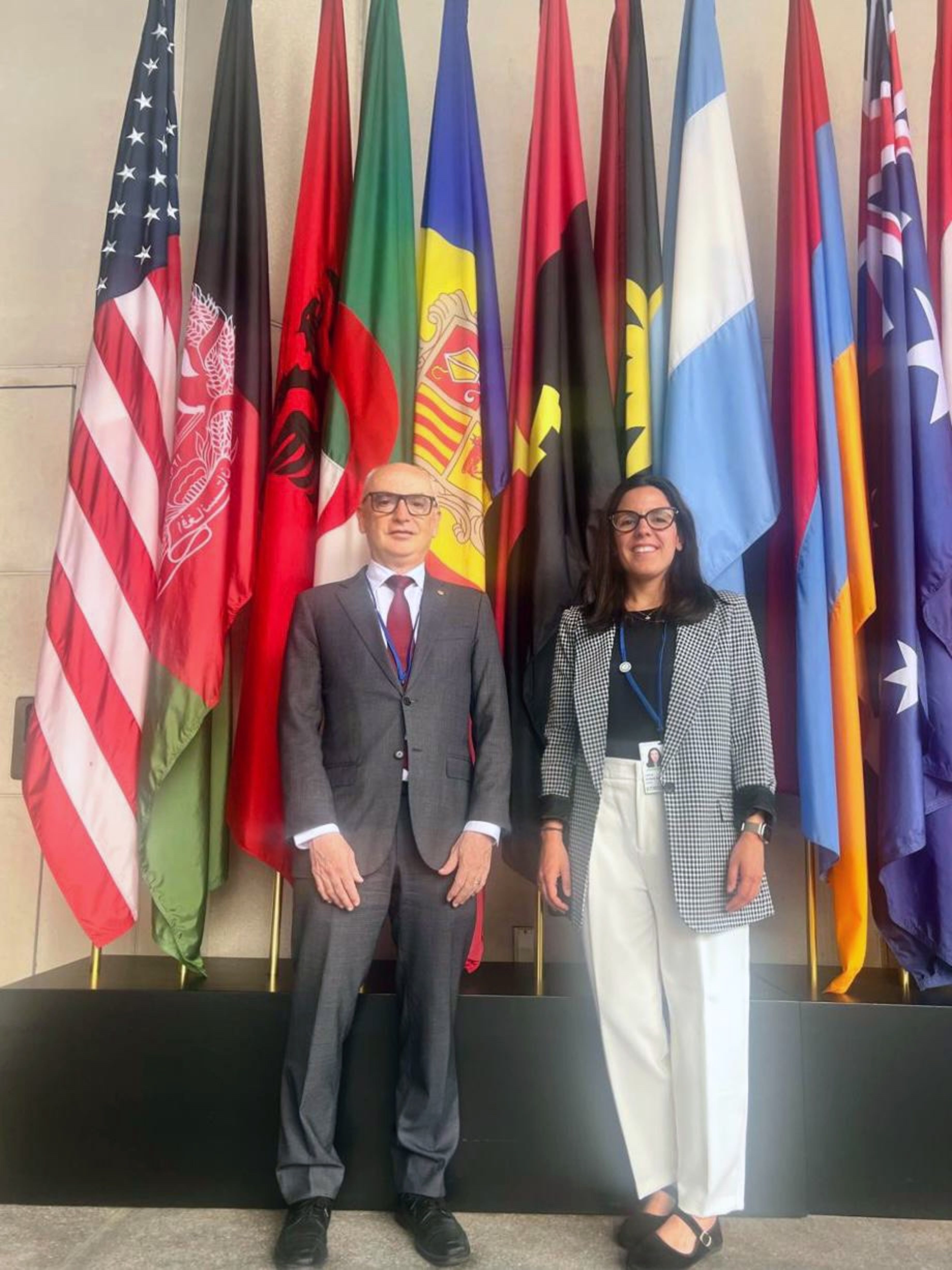 Ramon Lladós i Lorena Jordana a Washington.