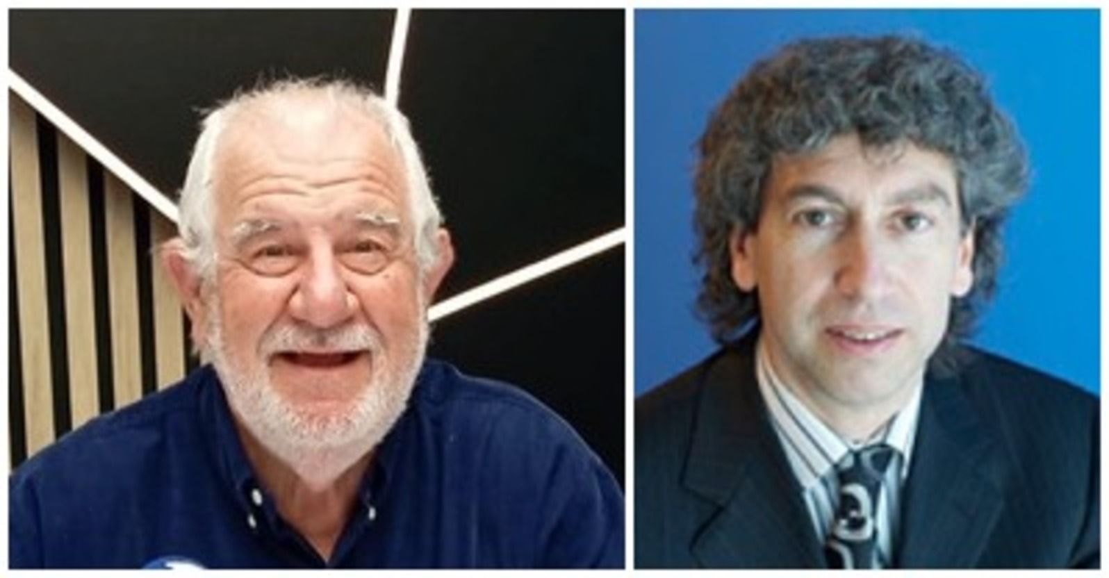 Florenci Pla (esquerra) i Pere Canturri (dreta), en sengles imatges d'arxiu.